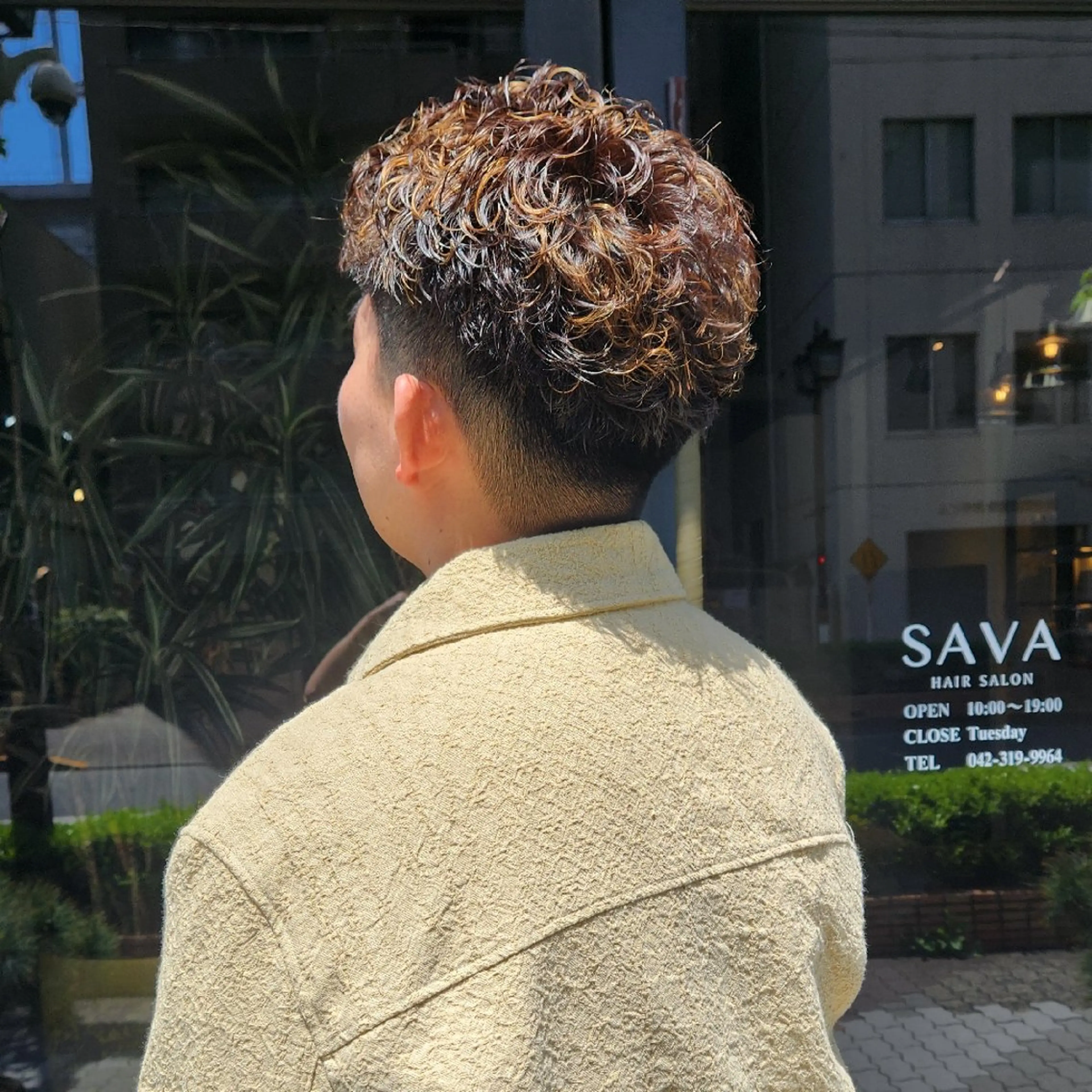 ショート カット パーマ SAVA keyaki所属・SAVA  ハヤシ マユ ✂のヘアスタイル