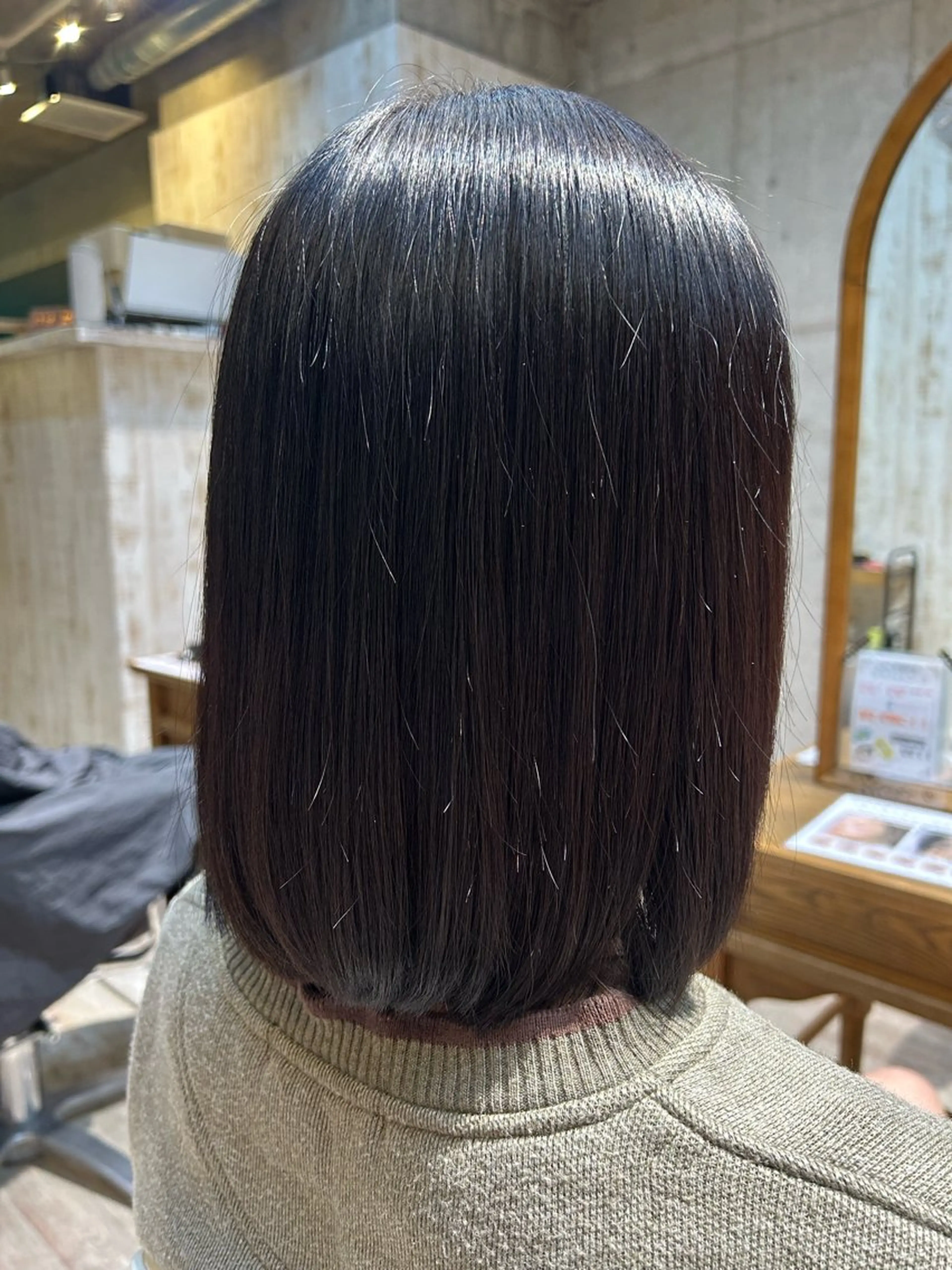 セミロング LA・BEAU 赤羽店所属・千葉 優奈のヘアスタイル