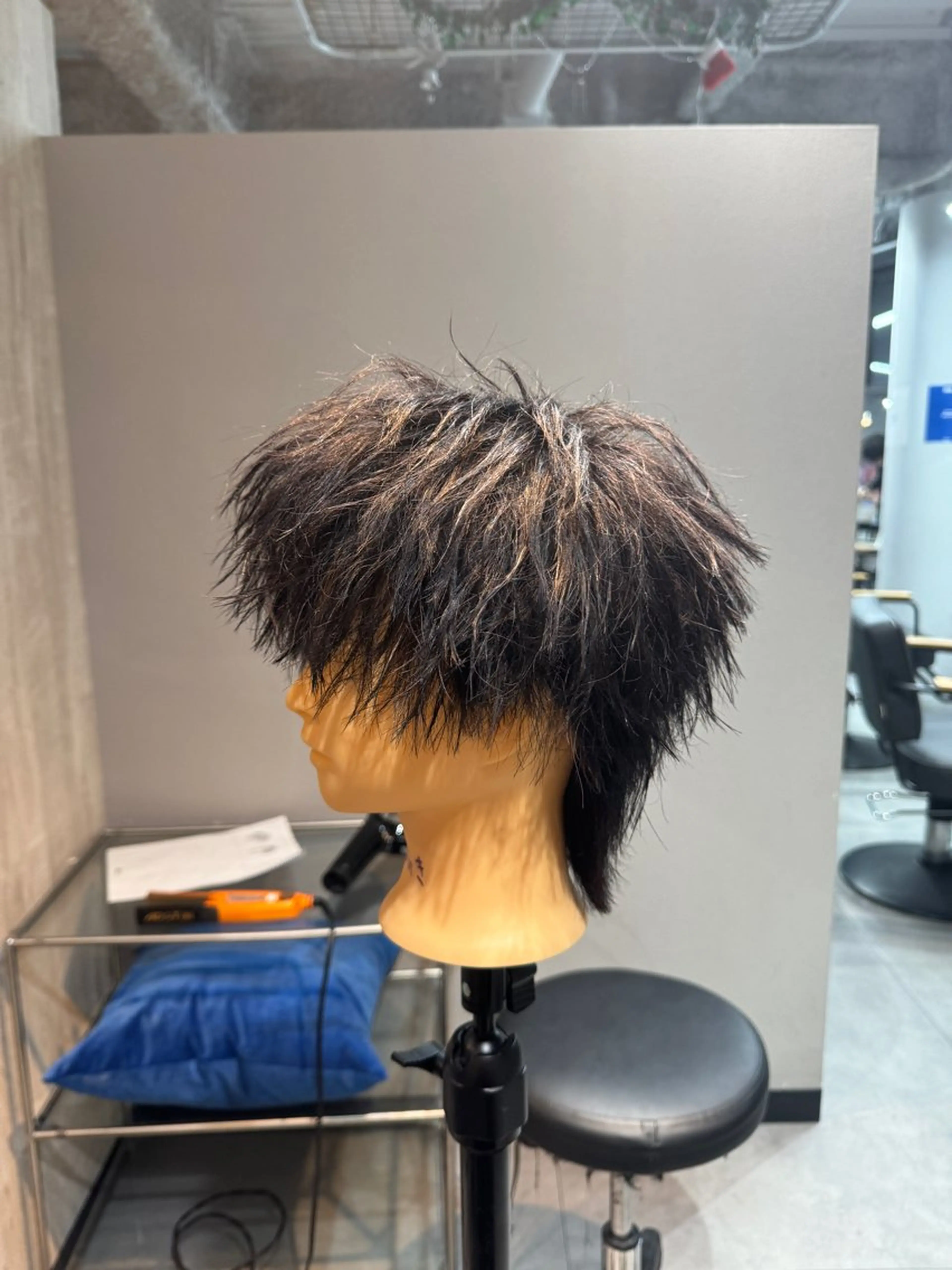 ミディアム ウルフカット 韓国特化 なおきのヘアスタイル