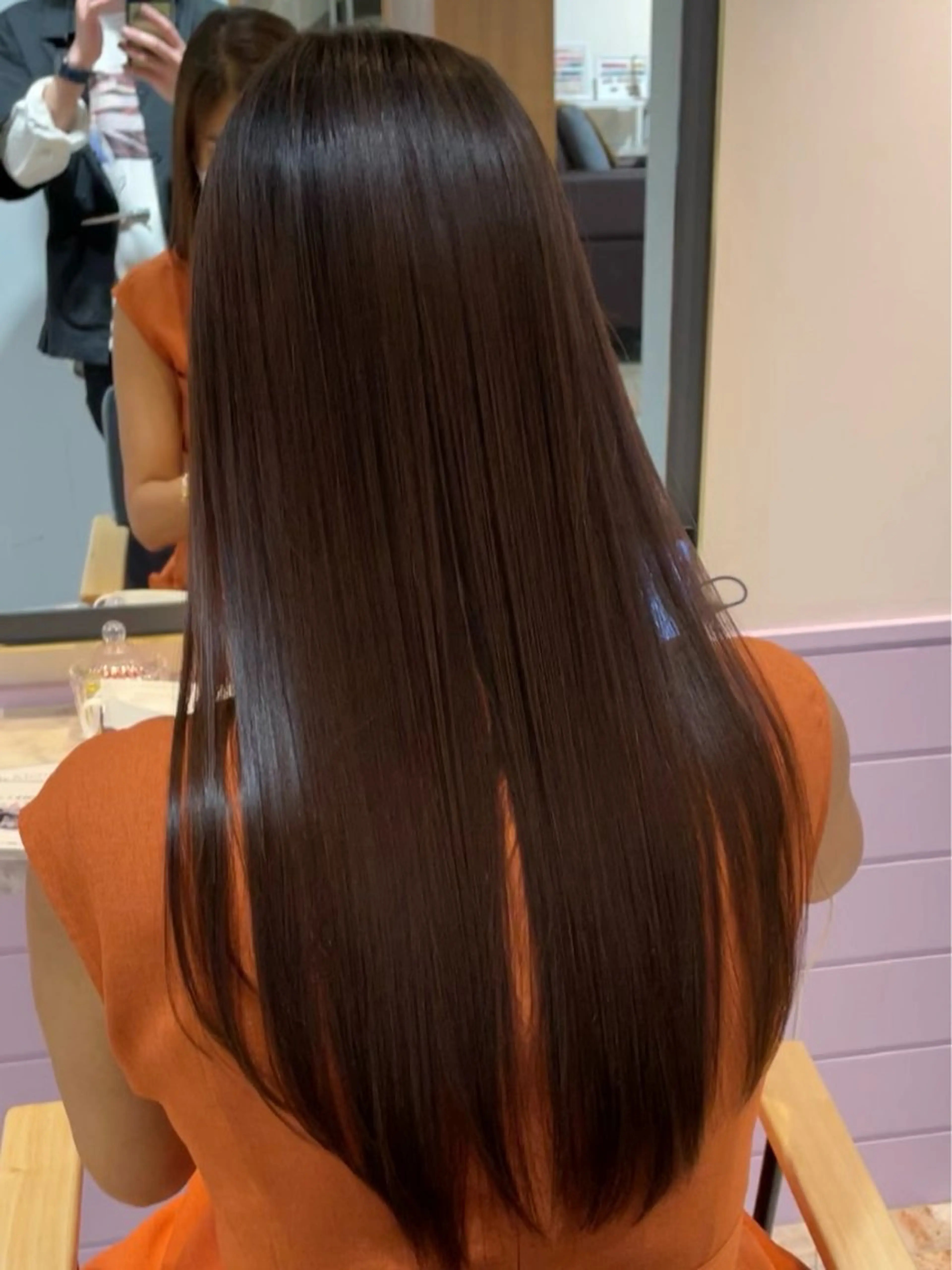 🔹くせ毛撃退🔹ドライだけで自然にまとまる✨カット＋髪質改善ストレート  ショートボブミディアムロングOK!の写真