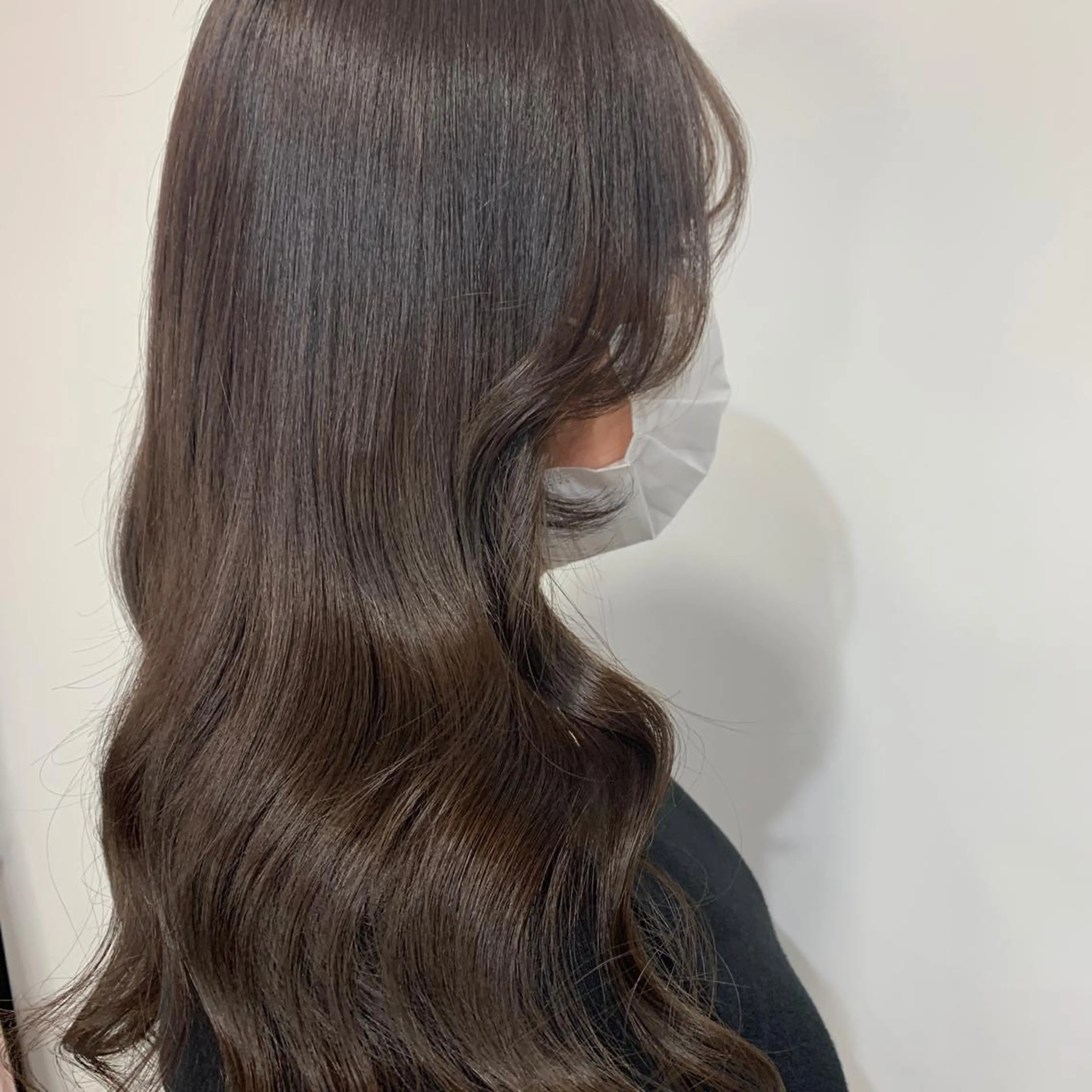 ロング カラー カット ヘアカラー HARUKA韓国ヘア /Luana梅田のヘアスタイル