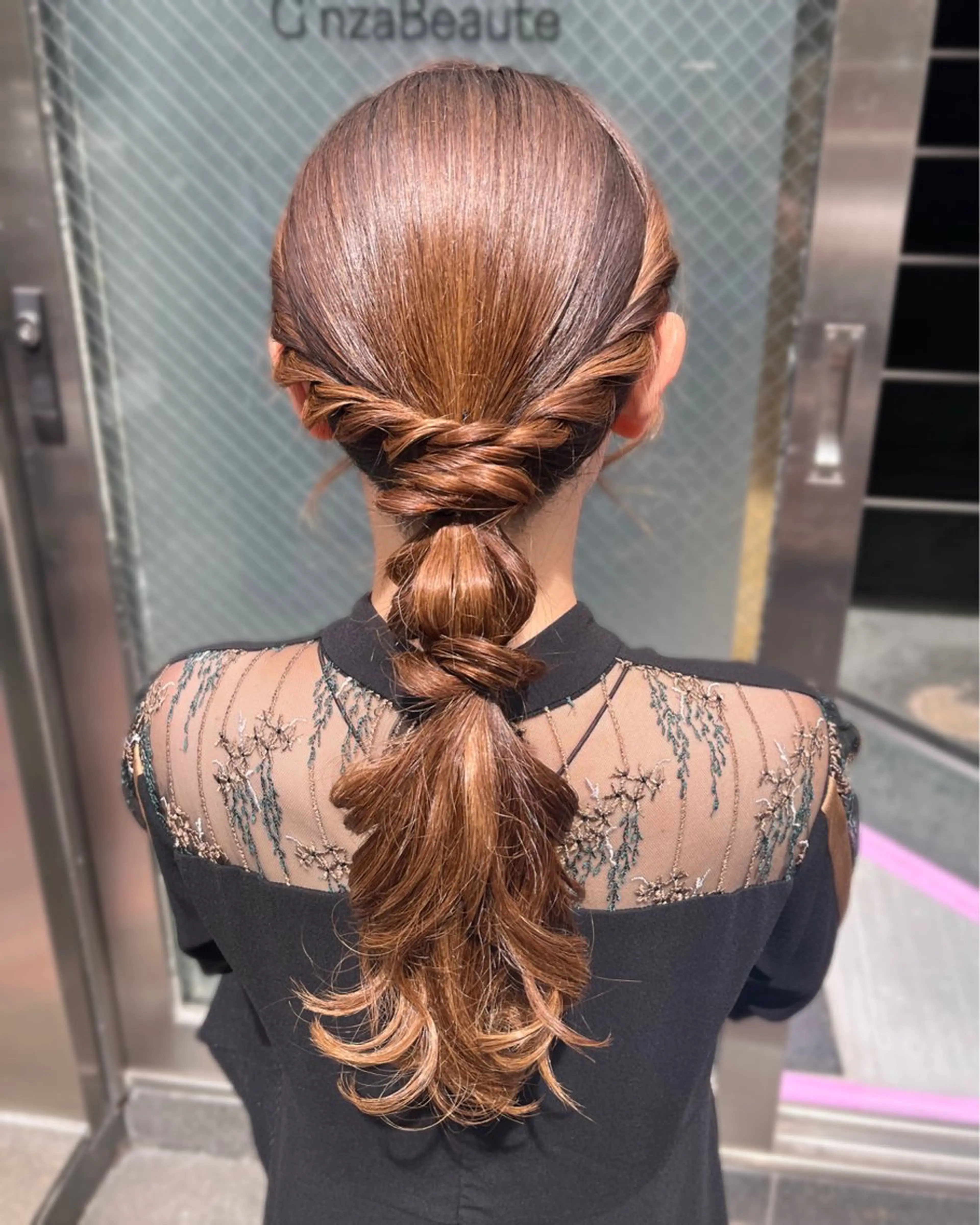 ヘアアレンジ Ginza Beaute 【ギンザボーテ】所属・ヘアメイク/ボーテ ayanoのヘアスタイル