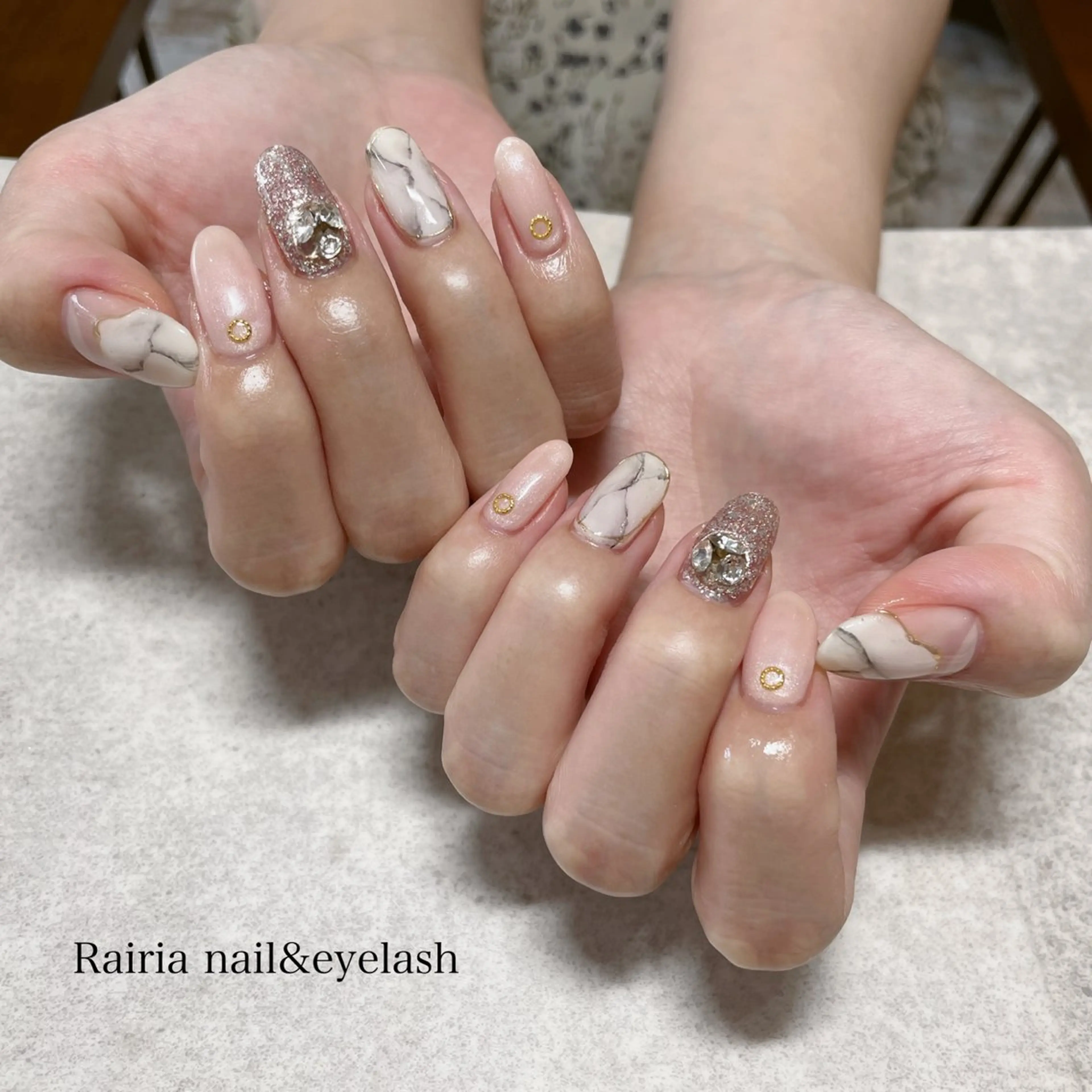 ネイル 持ち込み ハンドネイル Rairia nail&eyelash小岩店所属・Rairianail 小岩店のネイルデザイン