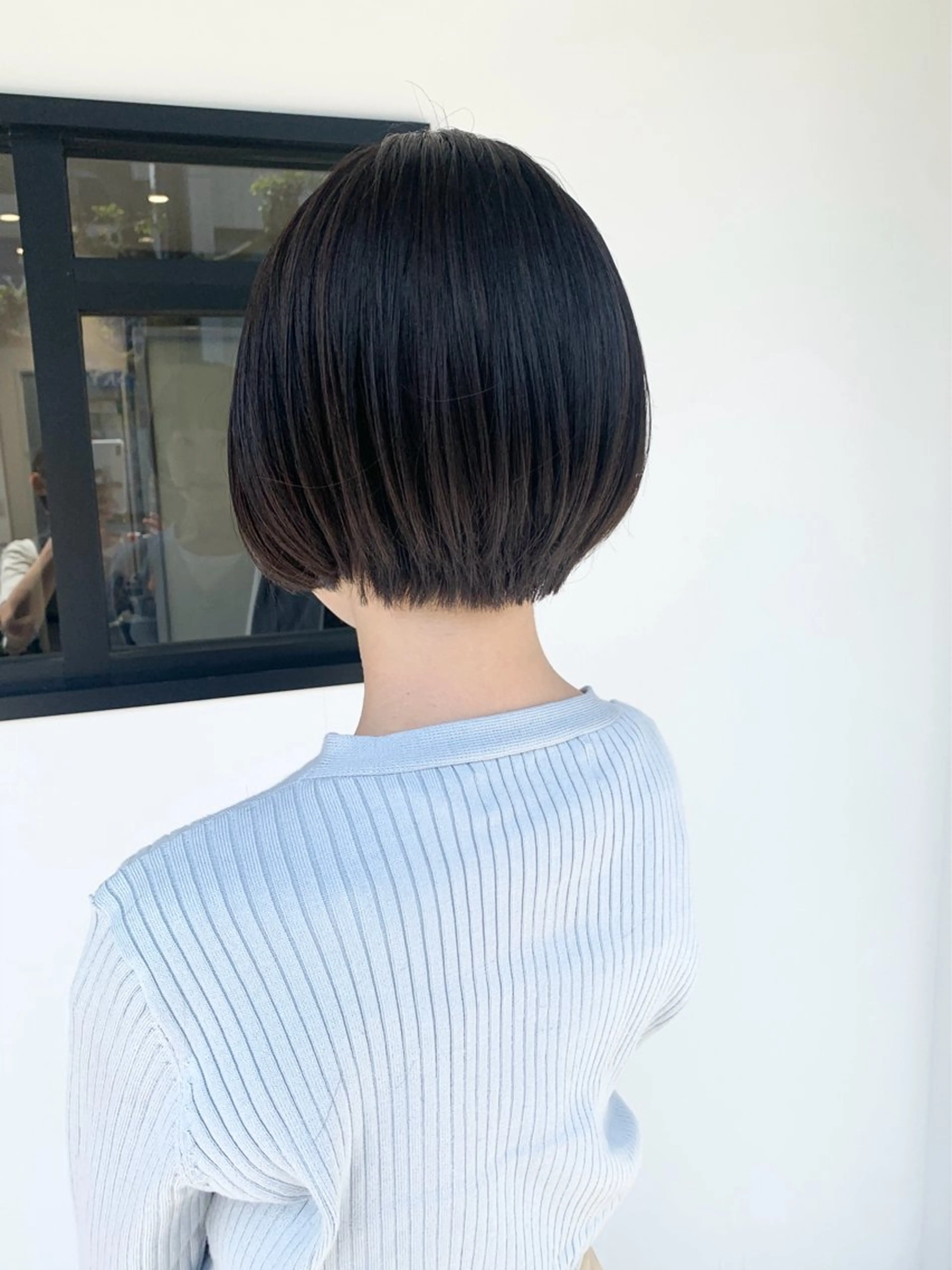 ショート カット ヘアカラー トリートメント ヘッドスパ ショートボブ/ママ 美容師/中川ゆみかのヘアスタイル