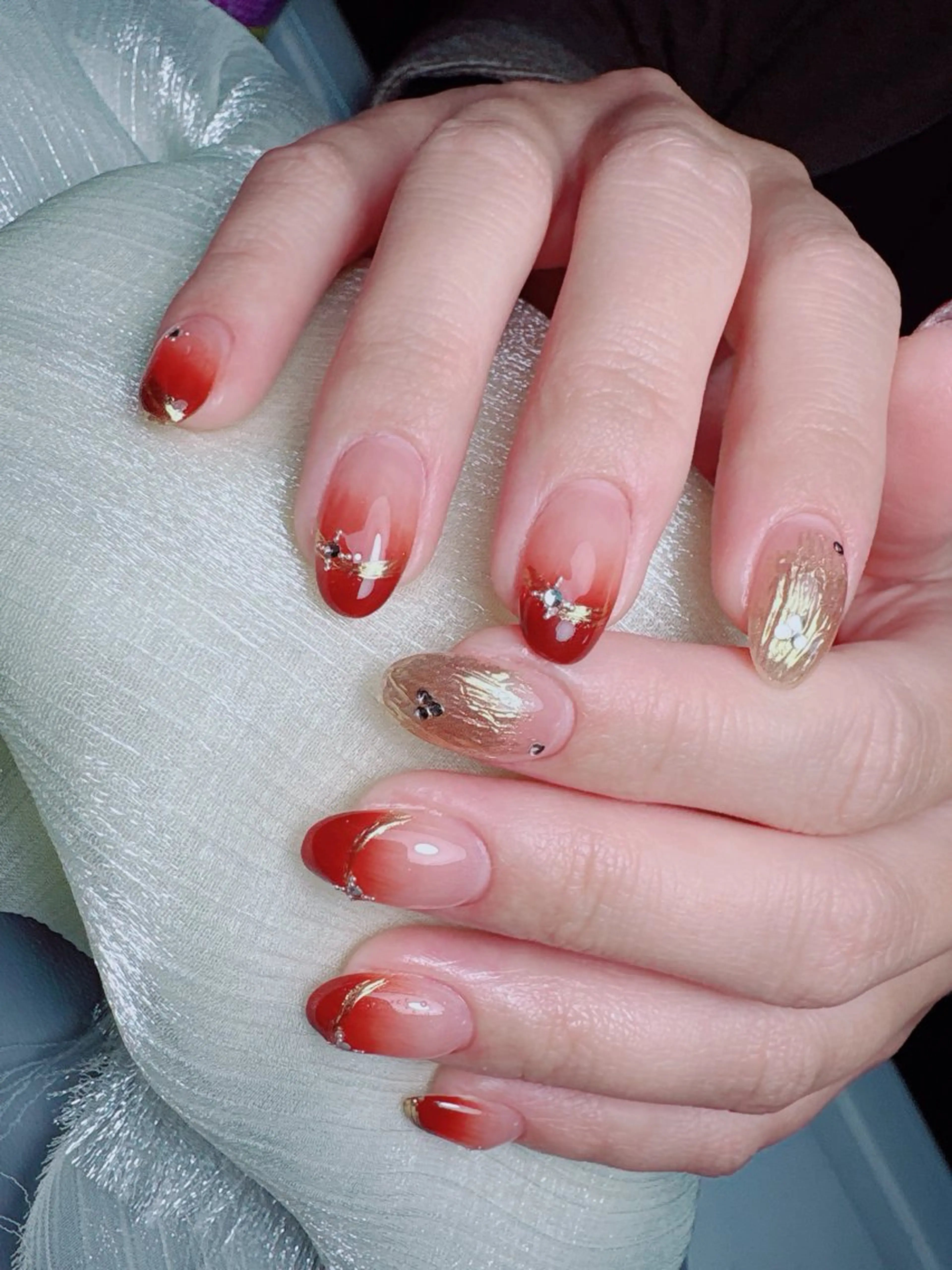 ネイル ハンドネイル Yuxi Beauty salon 【ユーシィー ビューティ サロン】所属・ユーシーネイルサロン 池田公園店のネイルデザイン