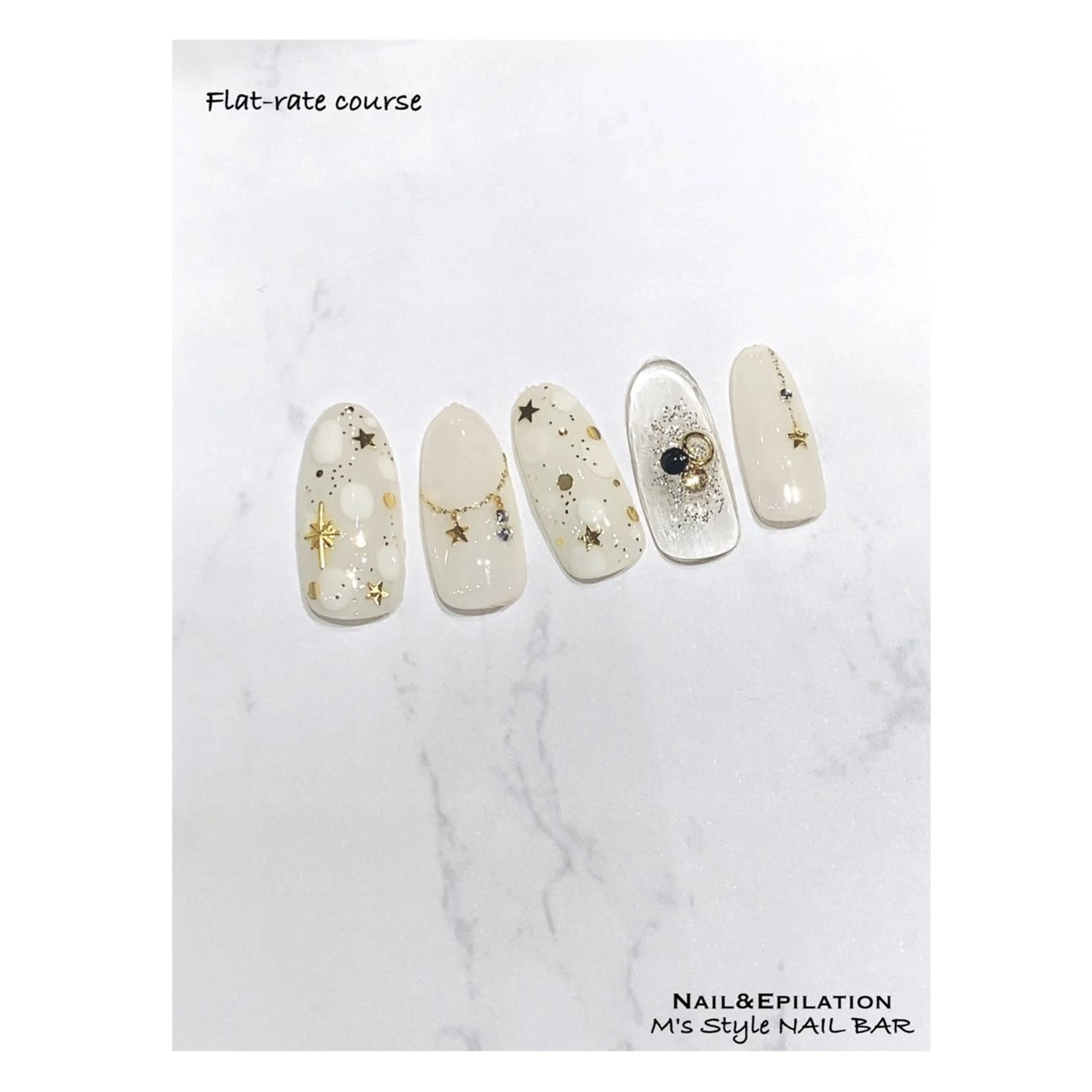 ネイル 成人式 フットネイル フレンチネイル ジェルネイル 韓国ネイル ハンドネイル M's Style NAIL BARのエステ・リラクイメージ