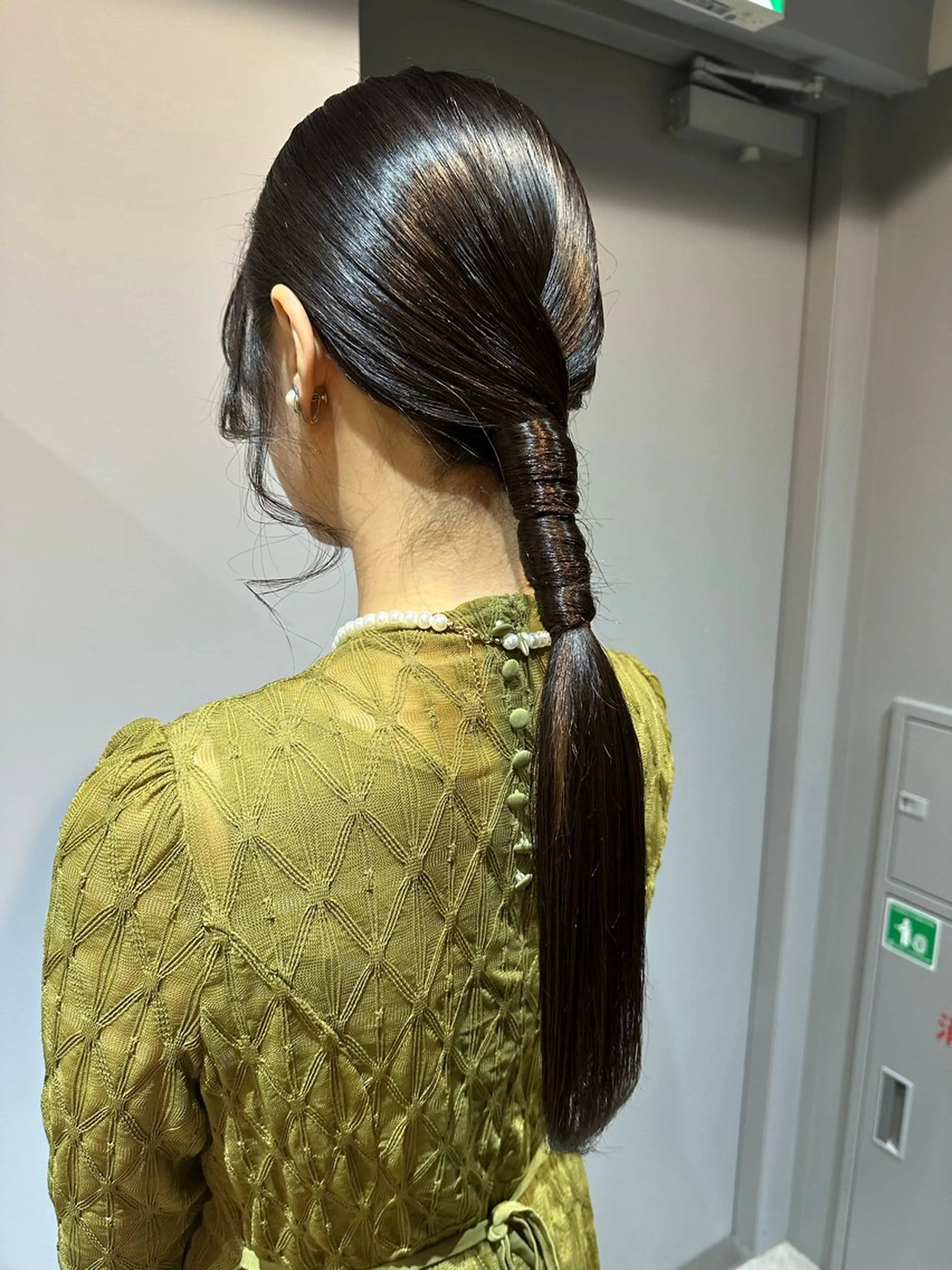 ヘアアレンジ 縮毛矯正+モテカラー 🎀✨mihoのヘアスタイル