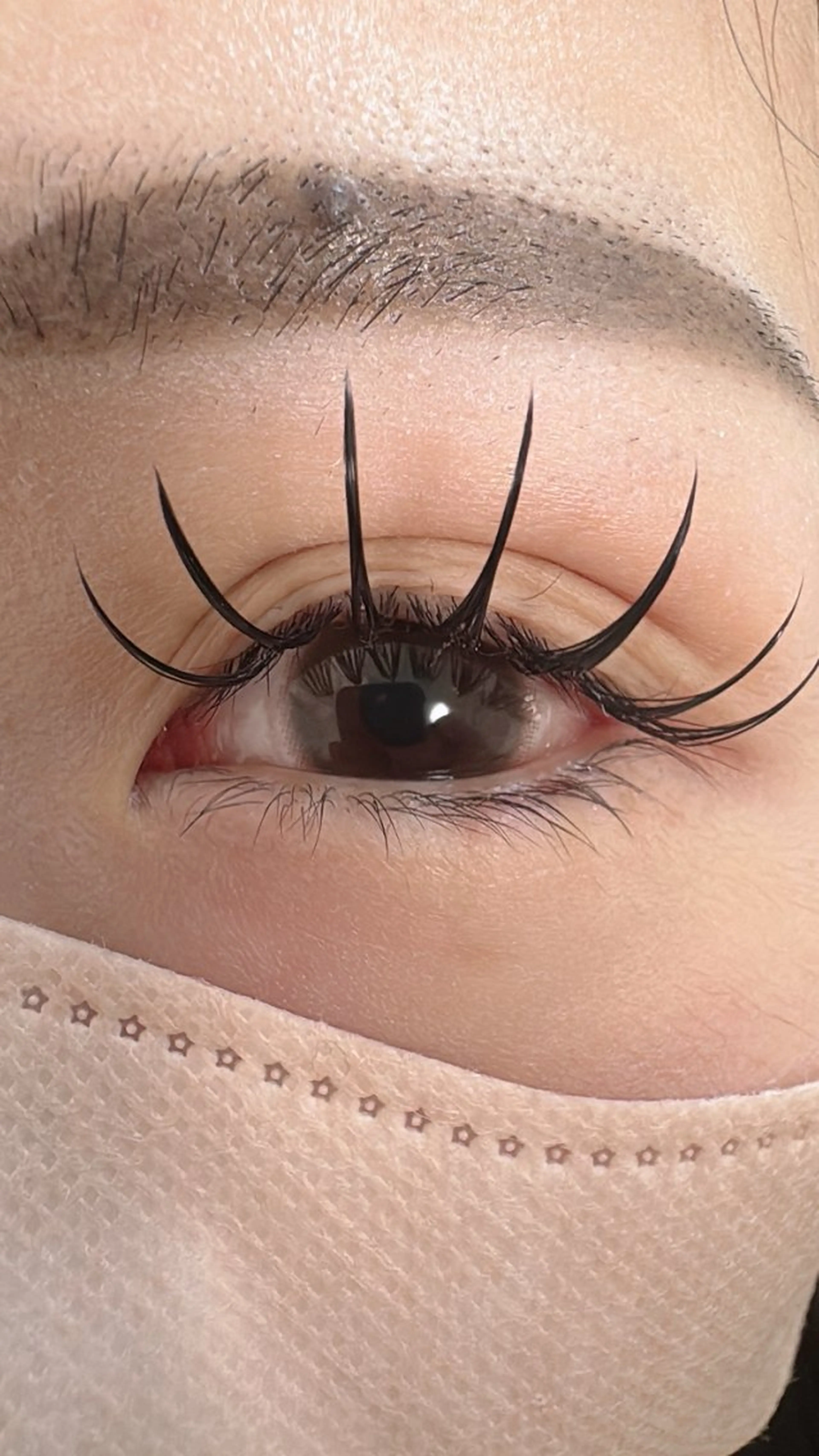 マツエク・マツパ 束感まつ毛 フラットラッシュ マツエク 池袋💖 チルザルトサロンのマツエク・マツパデザイン