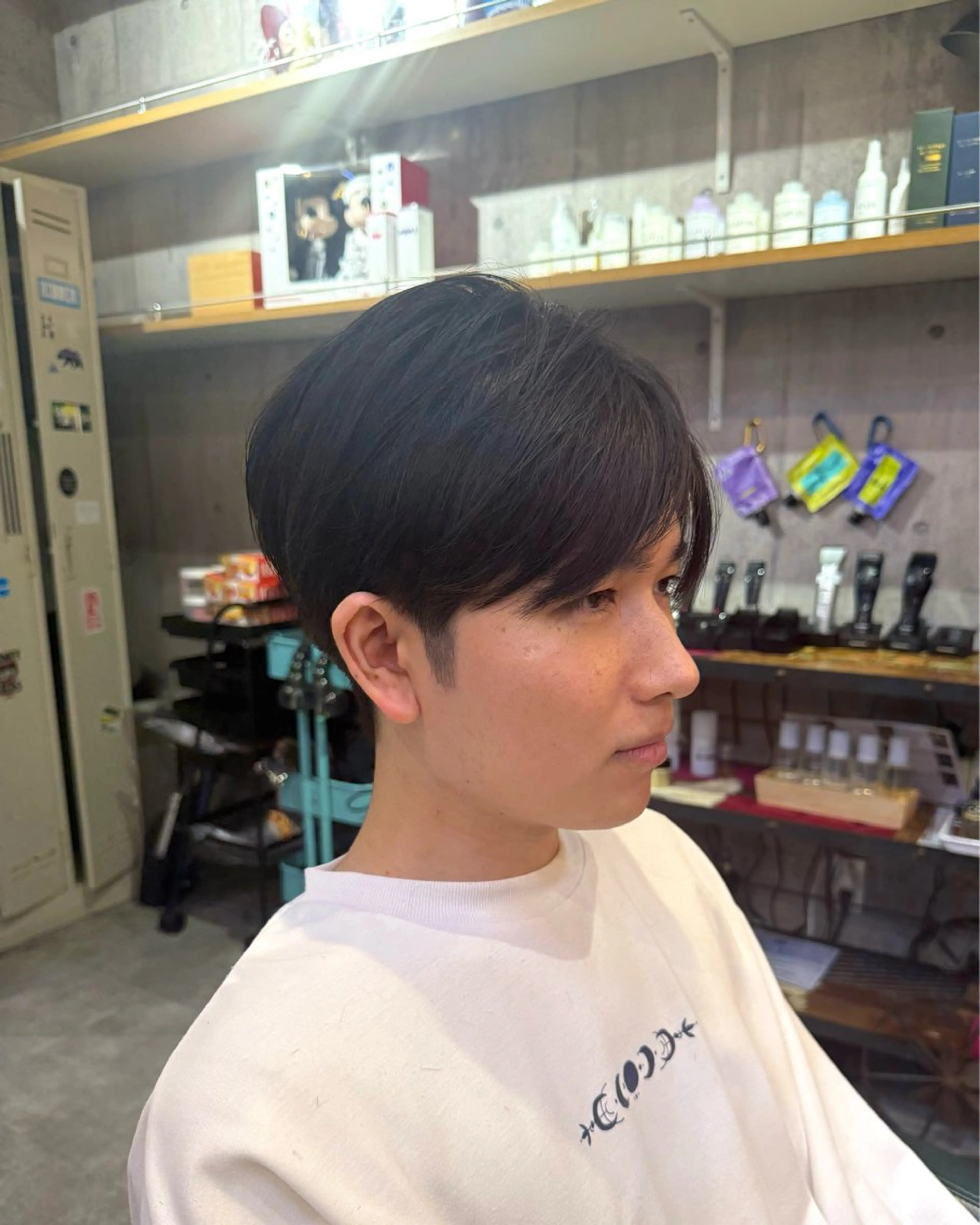 メンズ メンズ韓国風 韓国マッシュ マッシュ soft beige naoki.のヘアスタイル