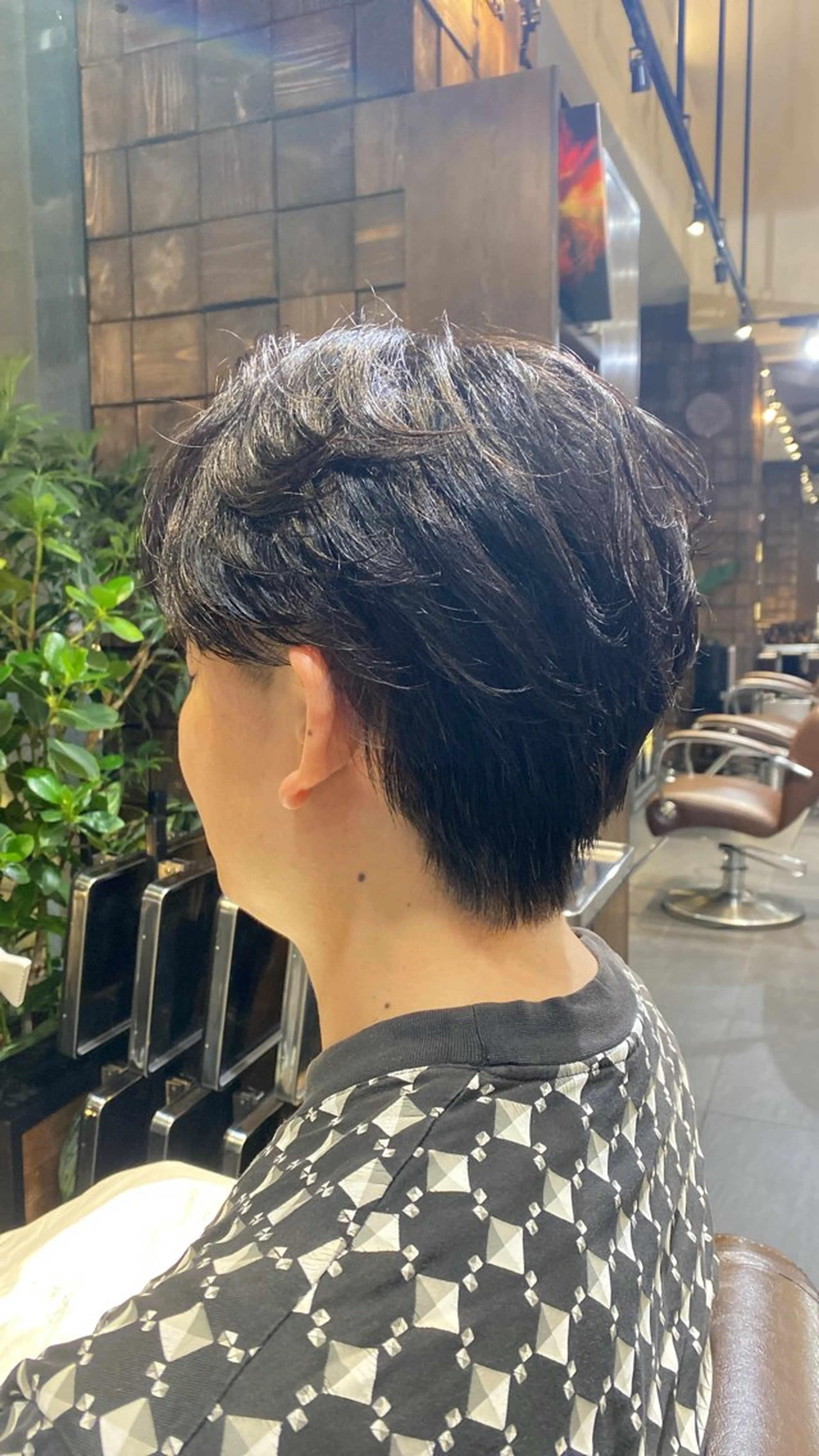 ショート パーマ メンズ ダウンパーマ メンズパーマ ニュアンスパーマ 韓国ヘア/銀座/艶髪 /MINX/ウチダのヘアスタイル