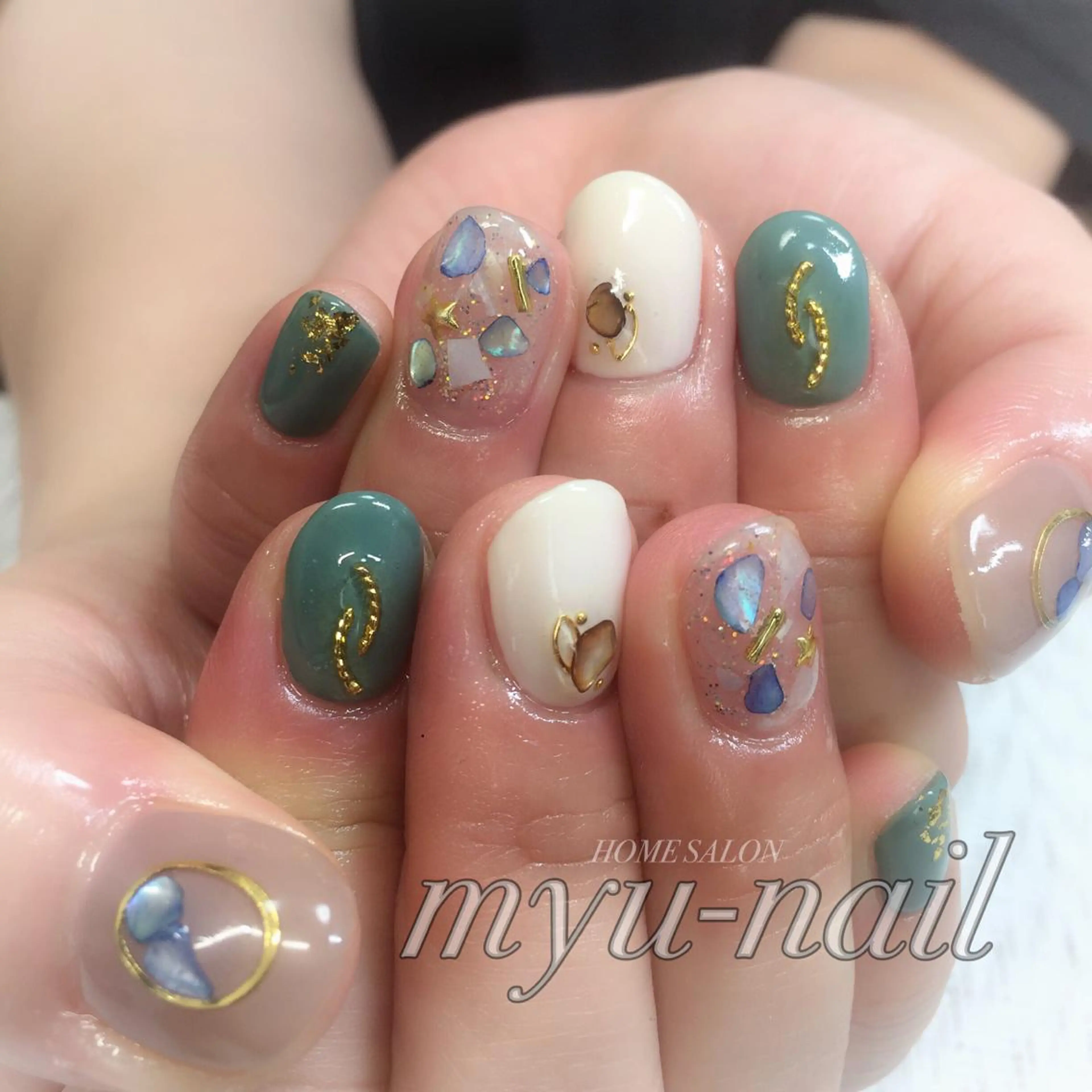 ネイル ホームサロン myu-nailのネイルデザイン