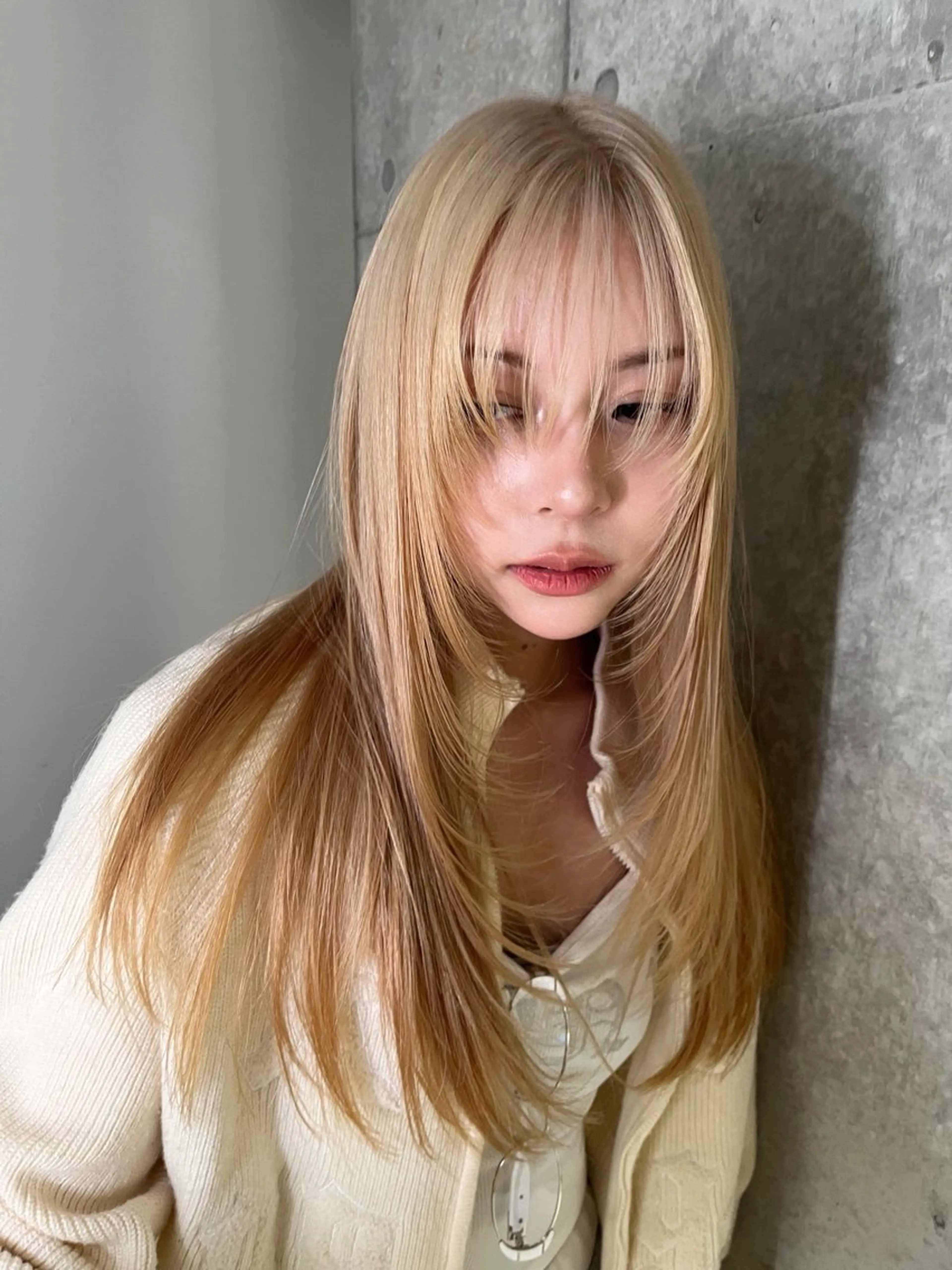 ロング THE Nia所属・堀 風城のヘアスタイル