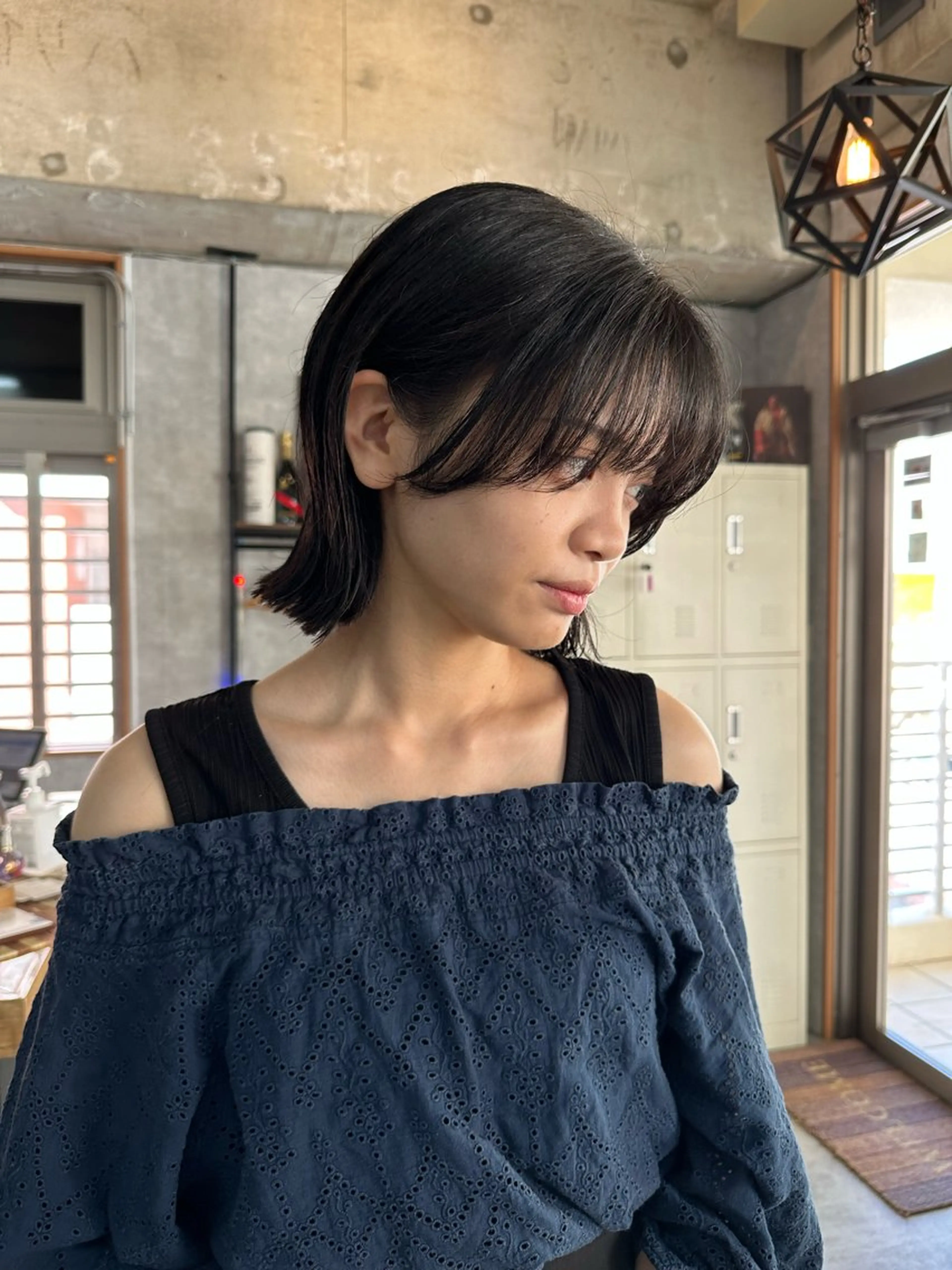 ショート 切りっぱなしボブ ショートボブ ハンサムショート 丸みショート ボブ モテ髪/ボブ/ショー ト/アダチフウトのヘアスタイル