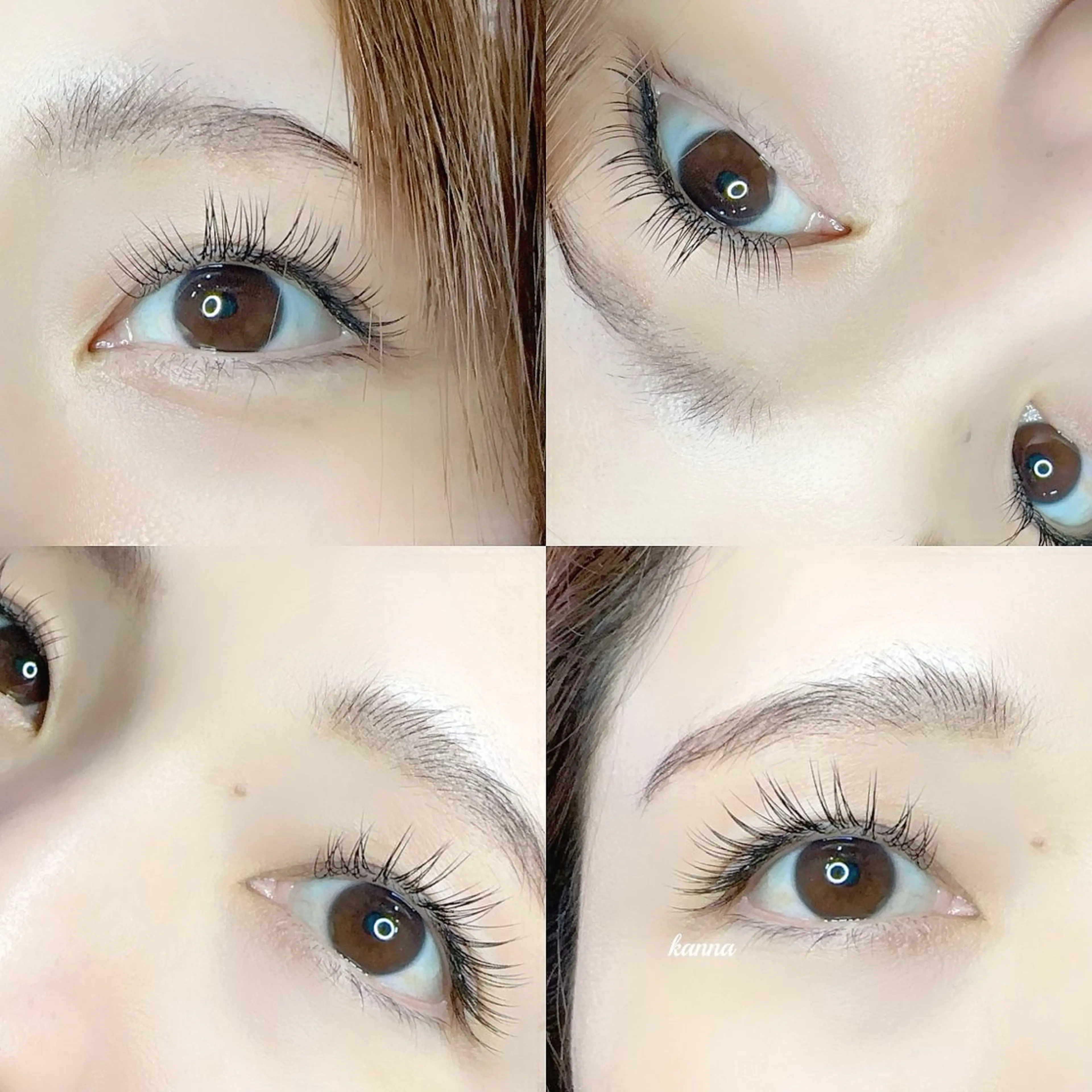 マツエク・マツパ Abientot Kannaのマツエク・マツパデザイン