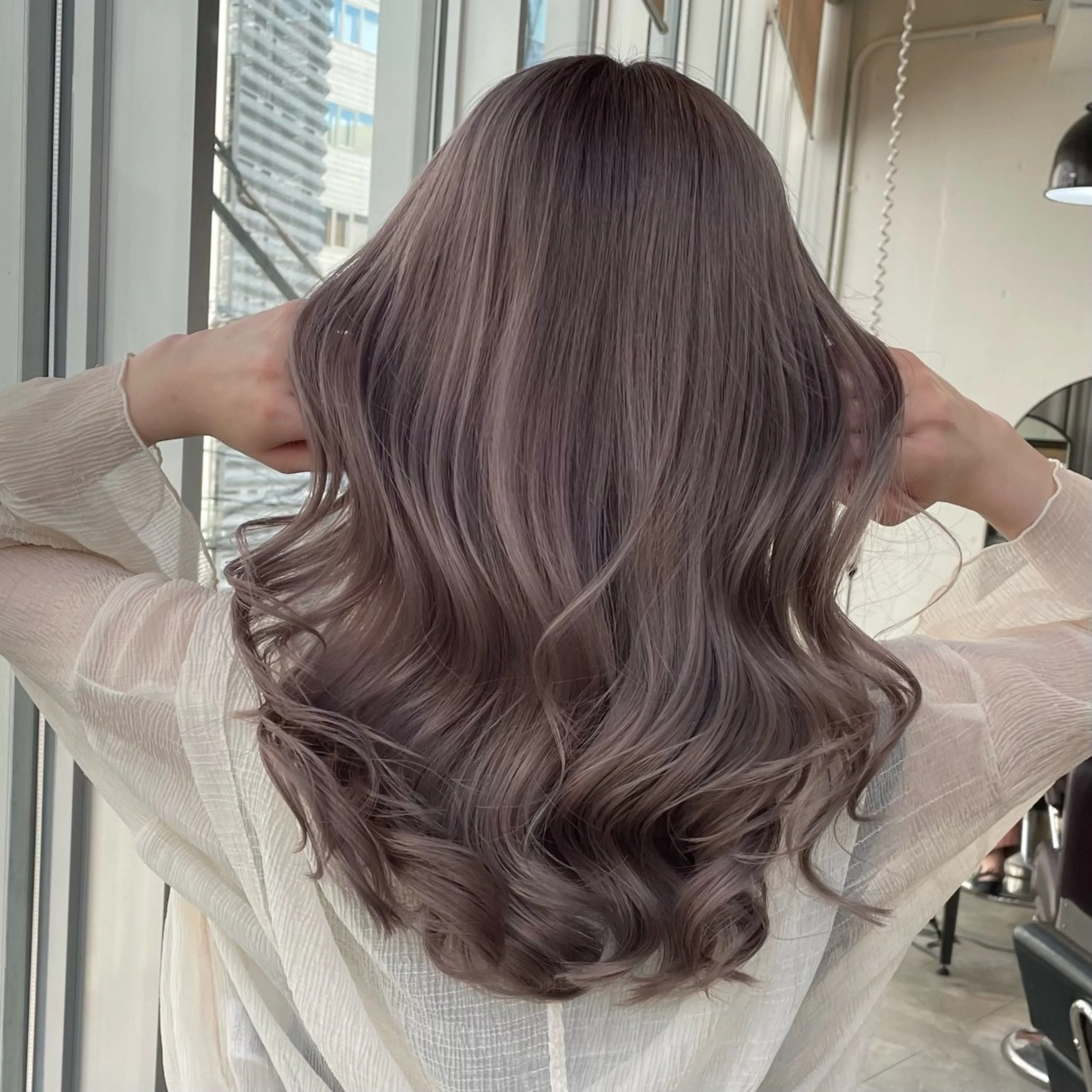 ロング カラー 透明感🎀艶髪 💞まいか🎶のヘアスタイル