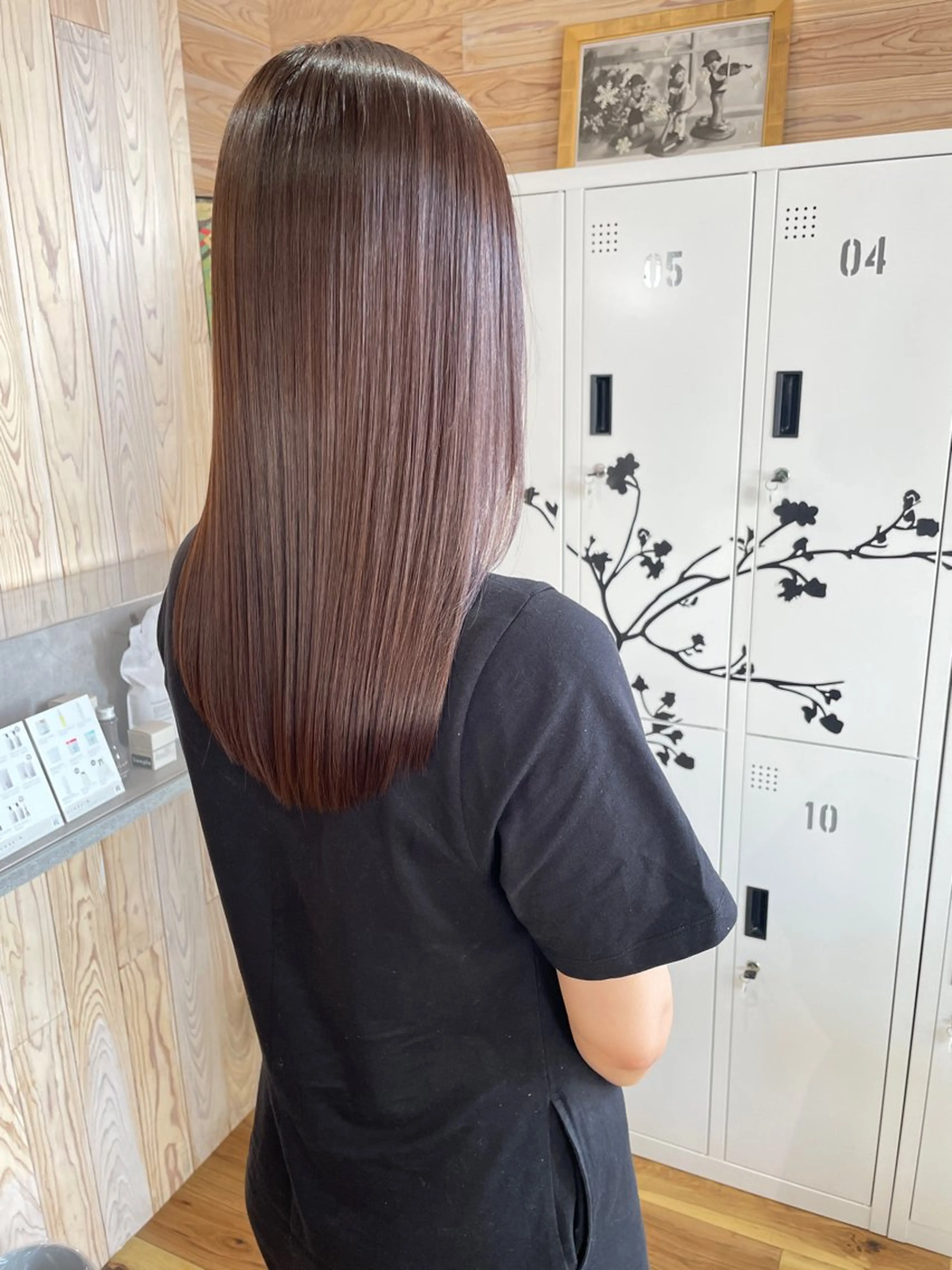 ロング 縮毛矯正 トリートメント NAO ☆のヘアスタイル