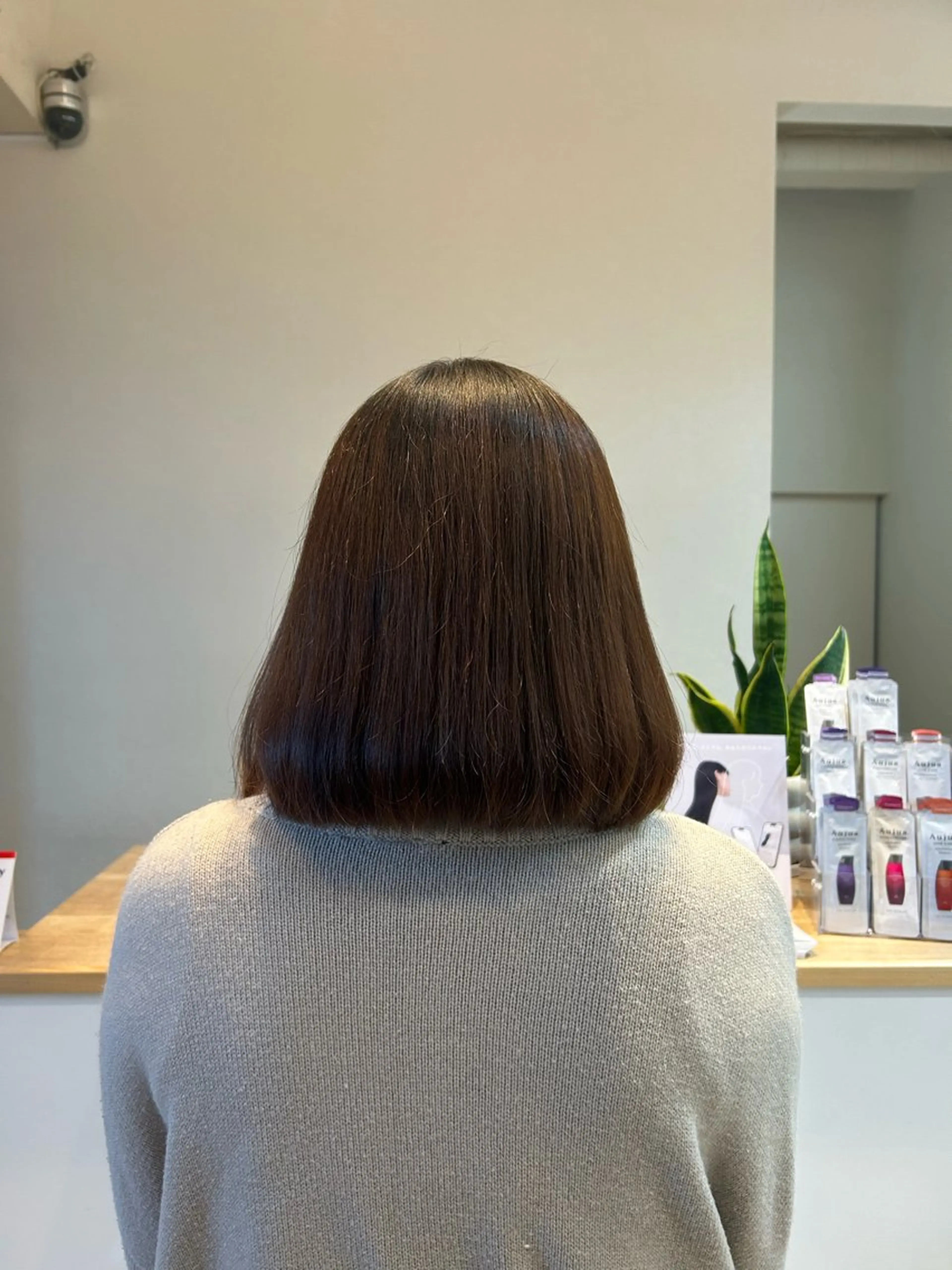 ショート ボブ カット ウジイエ ミユウのヘアスタイル