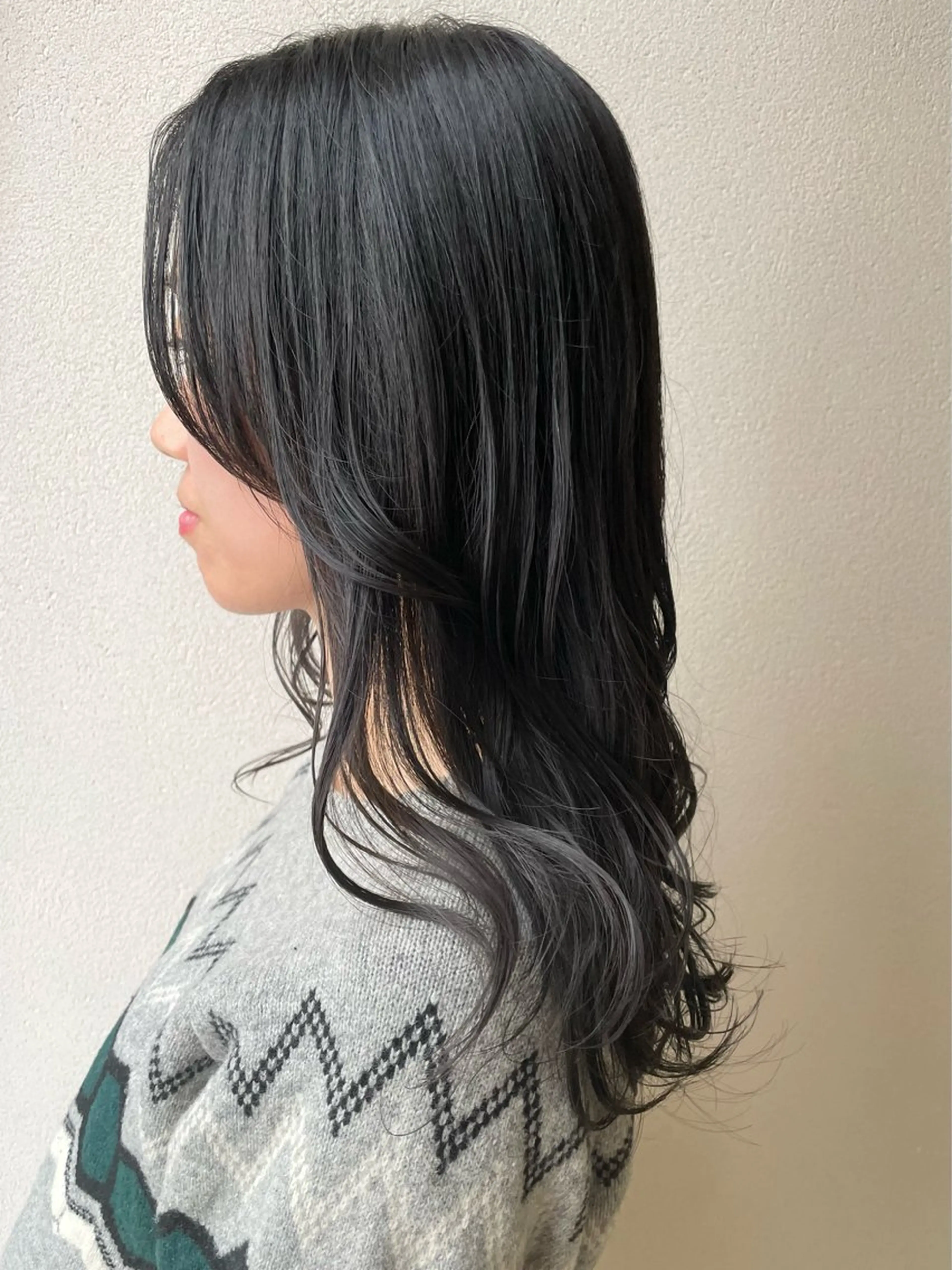セミロング レイヤーカット 沢田 瞳のヘアスタイル