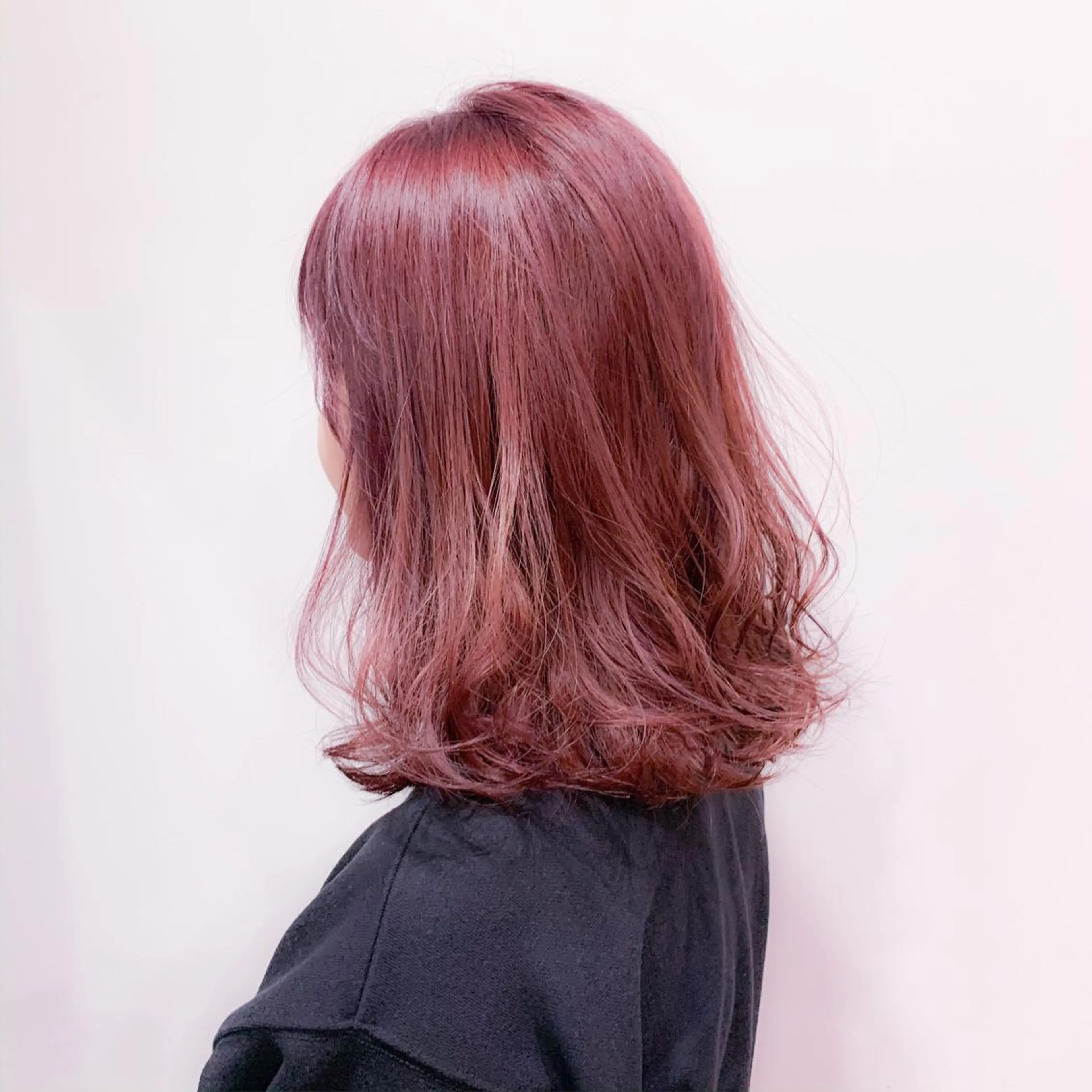 ミディアム カラー ヘアアレンジ TONE所属・透明感カラー/ 韓国ヘア/縮毛矯正のヘアスタイル