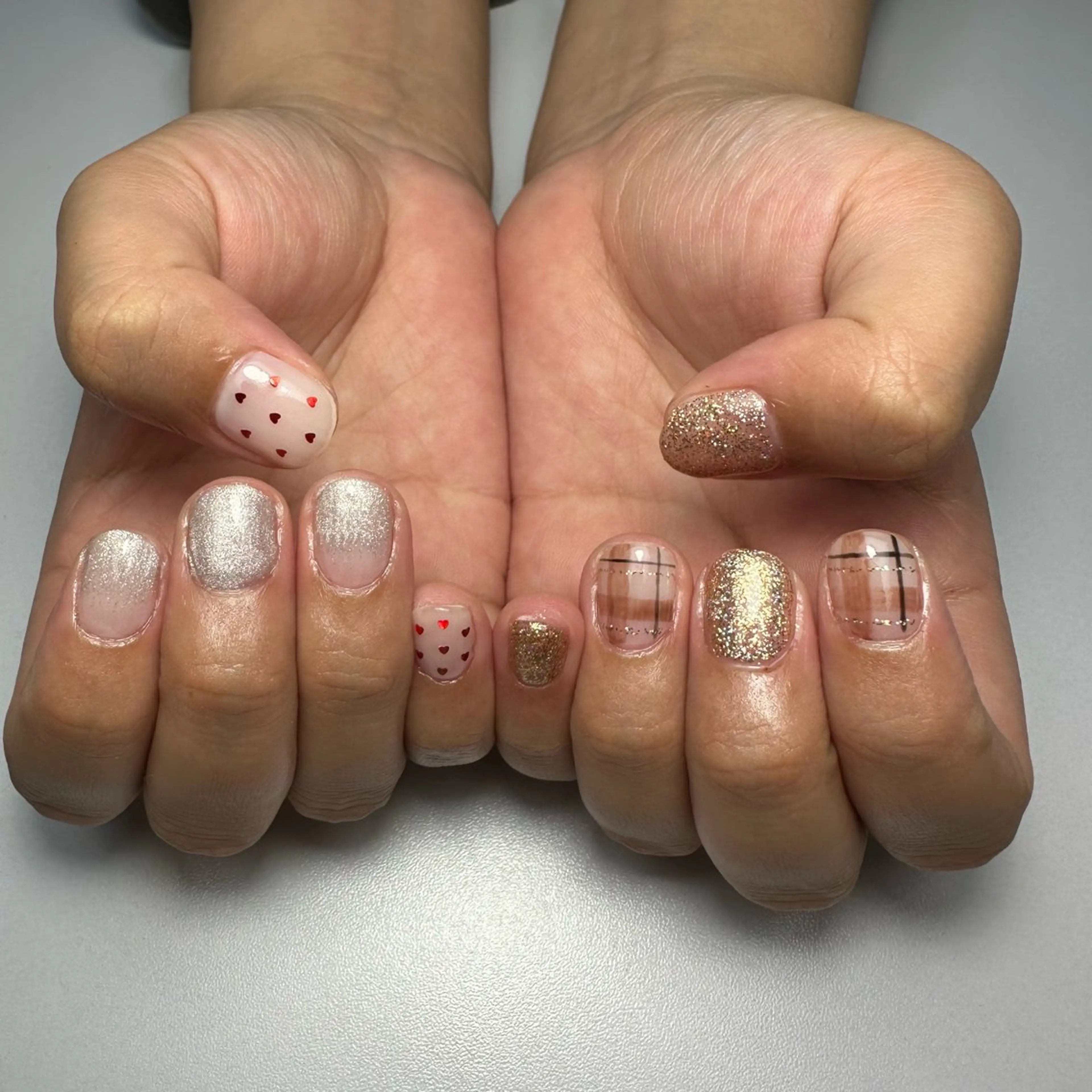 ネイル 自爪育成ネイリスト✨ Mokaのネイルデザイン