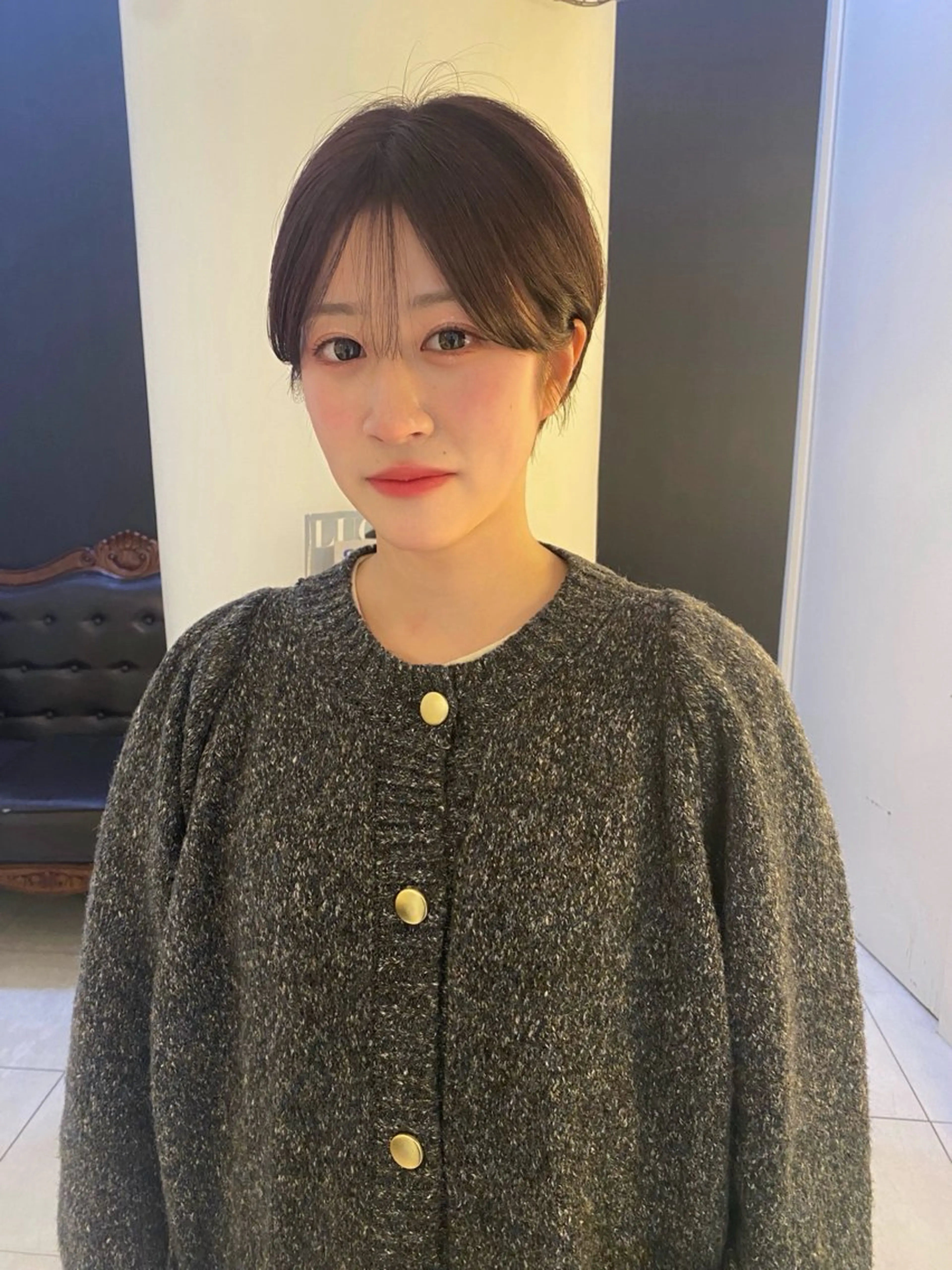 ショート カラー カット ヘアカラー トリートメント mai / linoah˚✧のヘアスタイル