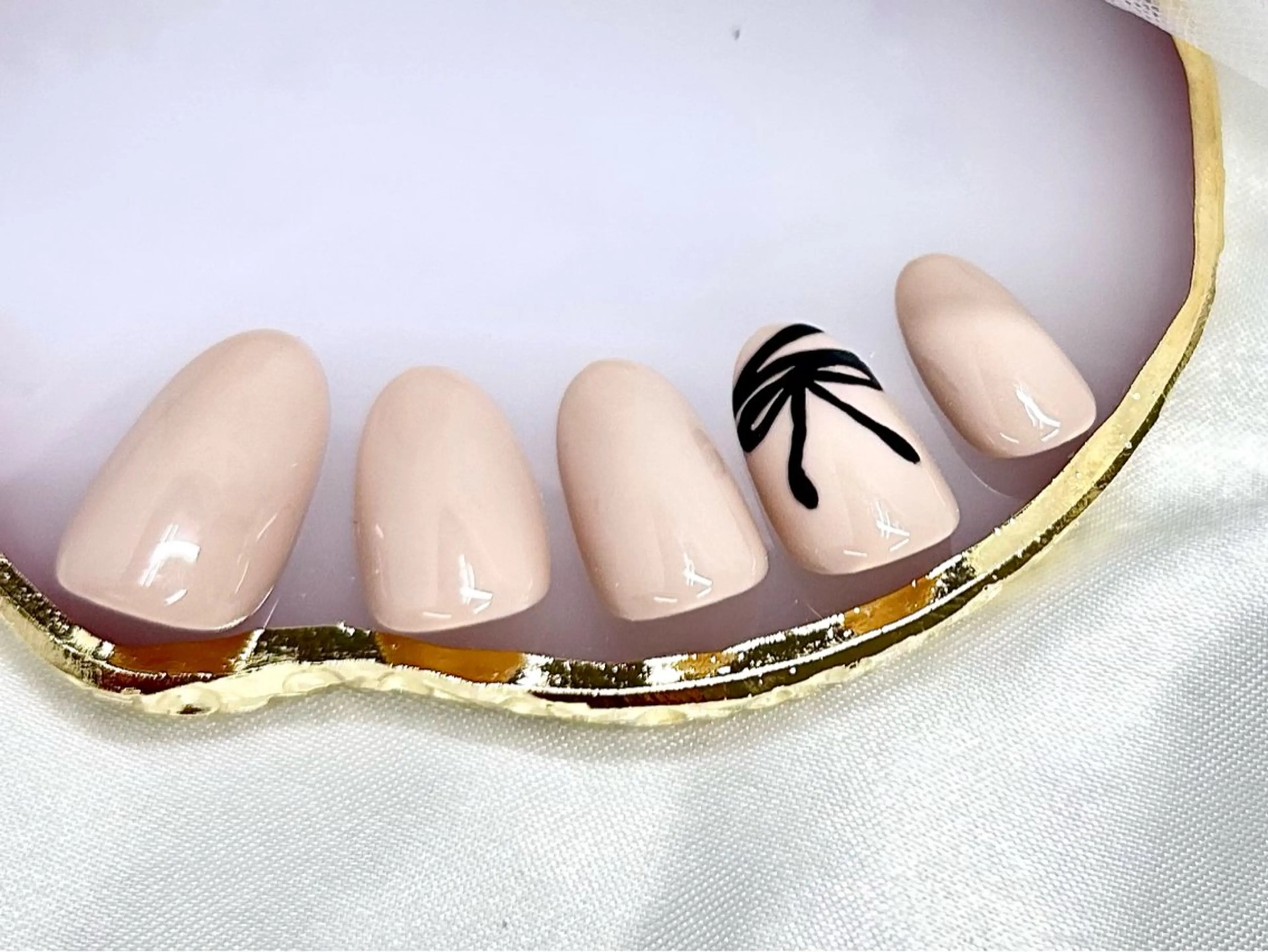 ネイル アートネイル ジェルネイル ニュアンスネイル パラジェル シンプルネイル ハンドネイル Nail Neige🐈🌙のネイルデザイン