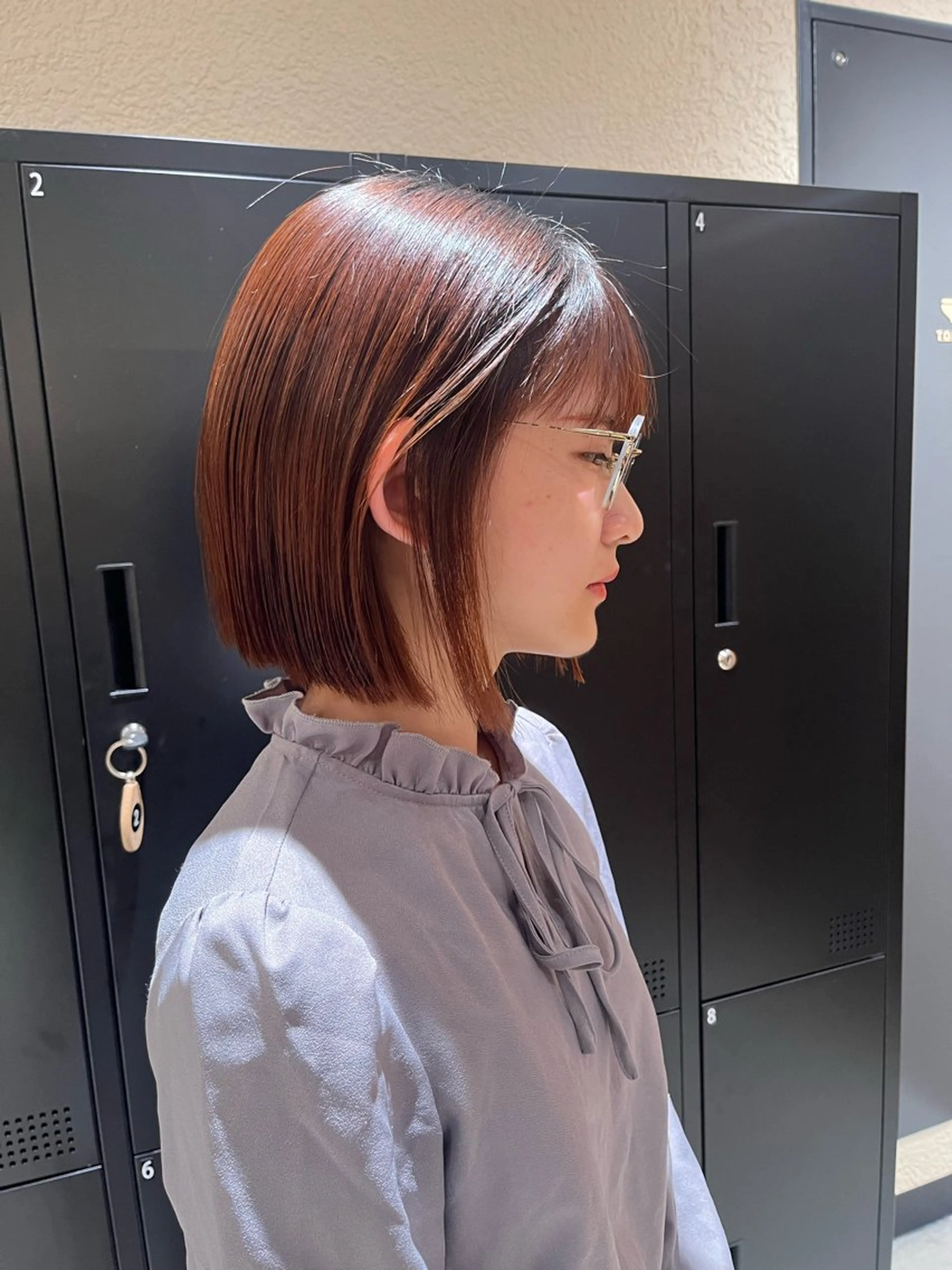 ミディアム カット ヘアカラー トリートメント 🏅EIGHT難波/ 【店長】タモツのヘアスタイル