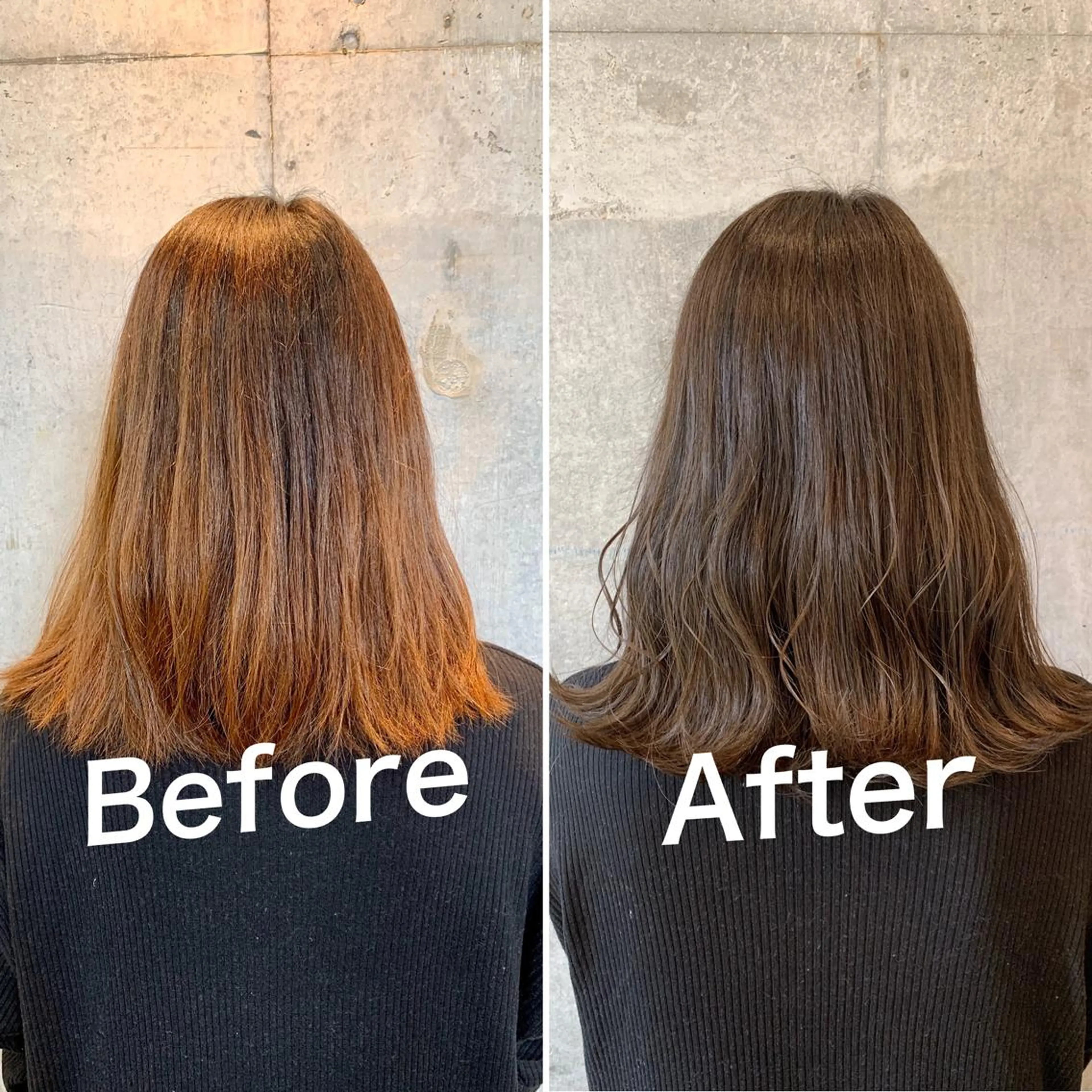 カラー カット トリートメント 佐瀬竜矢PRIMAL /portのヘアスタイル