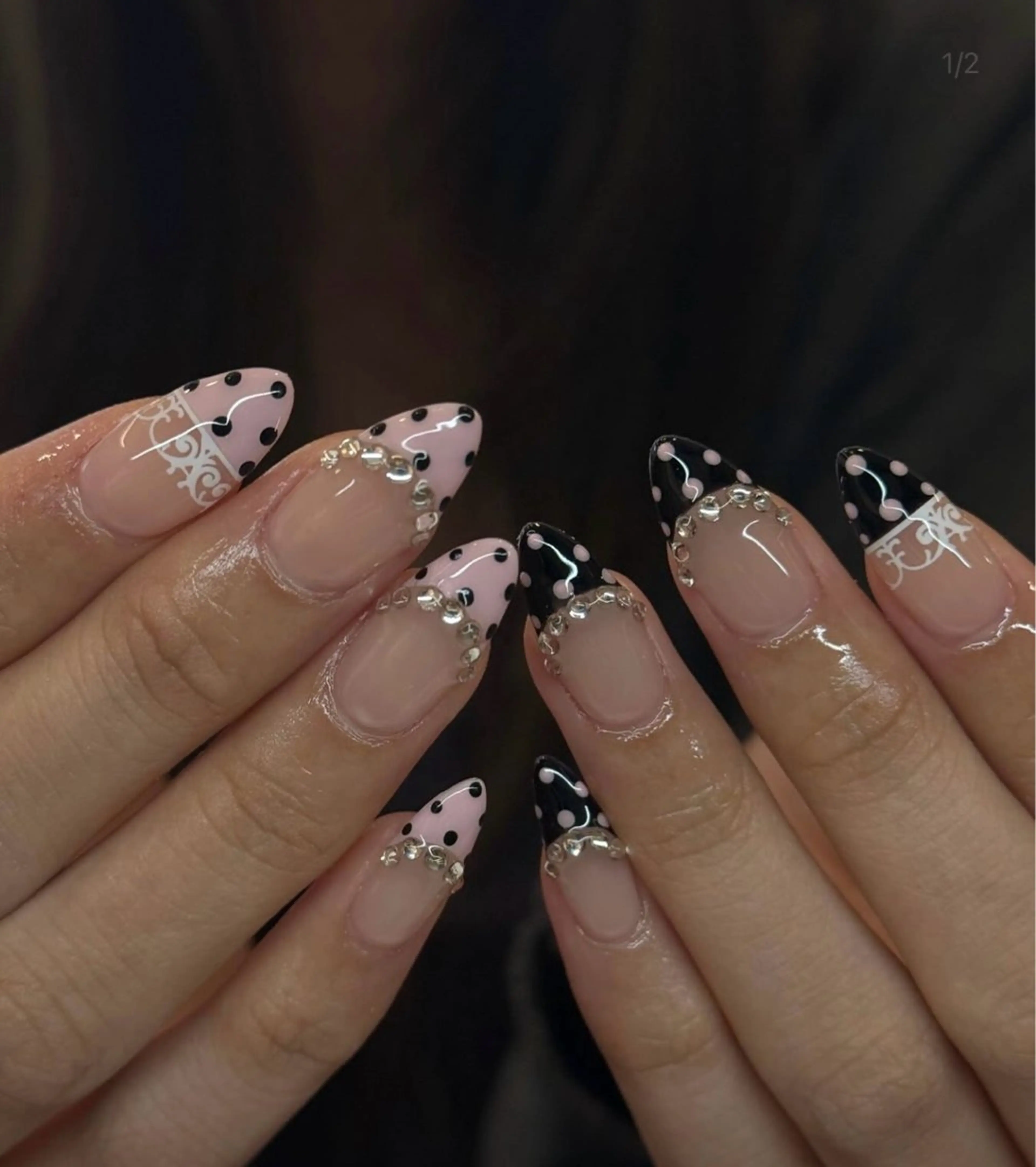 ネイル 韓国ネイル 持ち込み ニュアンスネイル ネイルチップ ハンドネイル TABI ANA.CHUOのネイルデザイン