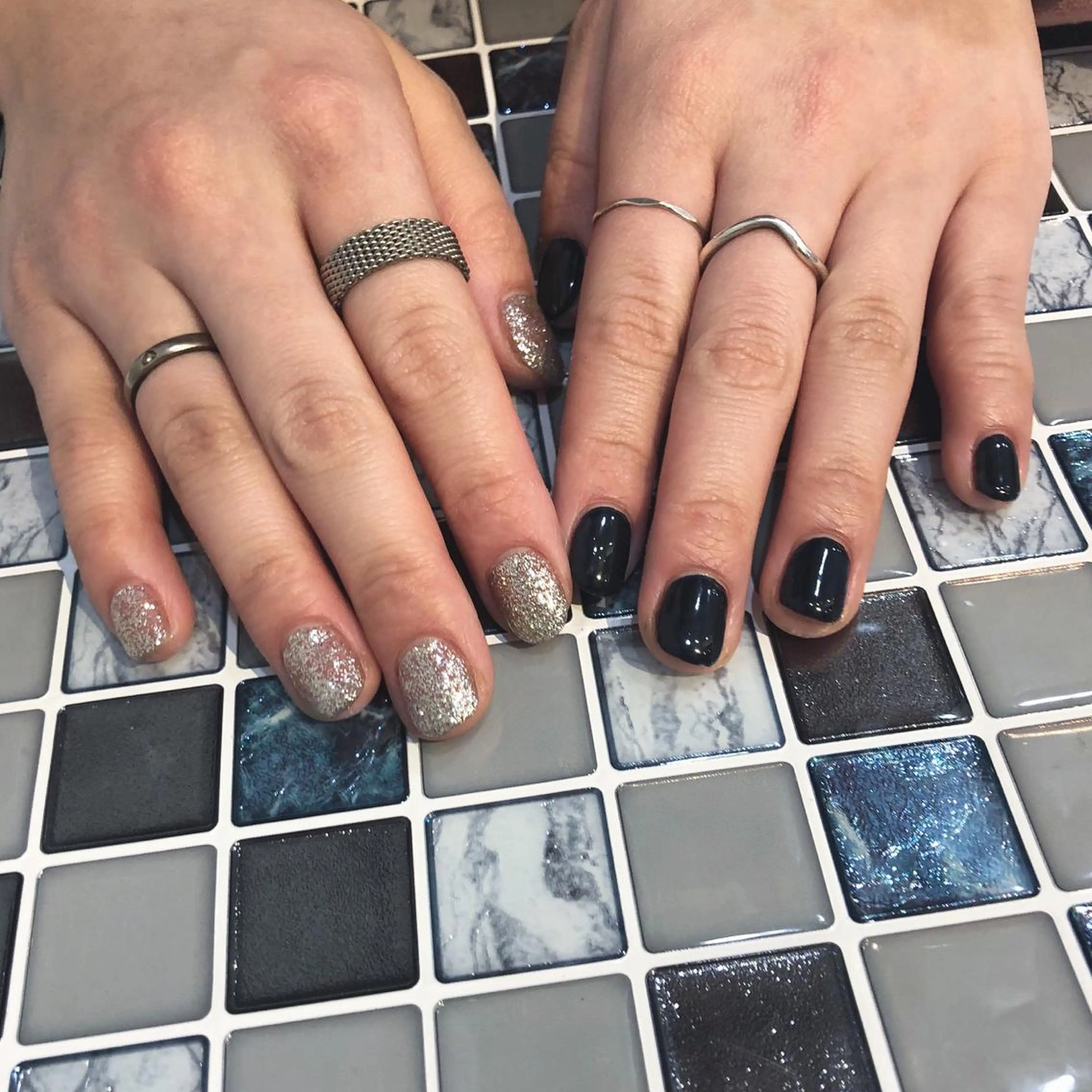 ネイル ワンカラーネイル ハンドネイル hina☺︎ 髪質改善/ストレートのヘアスタイル