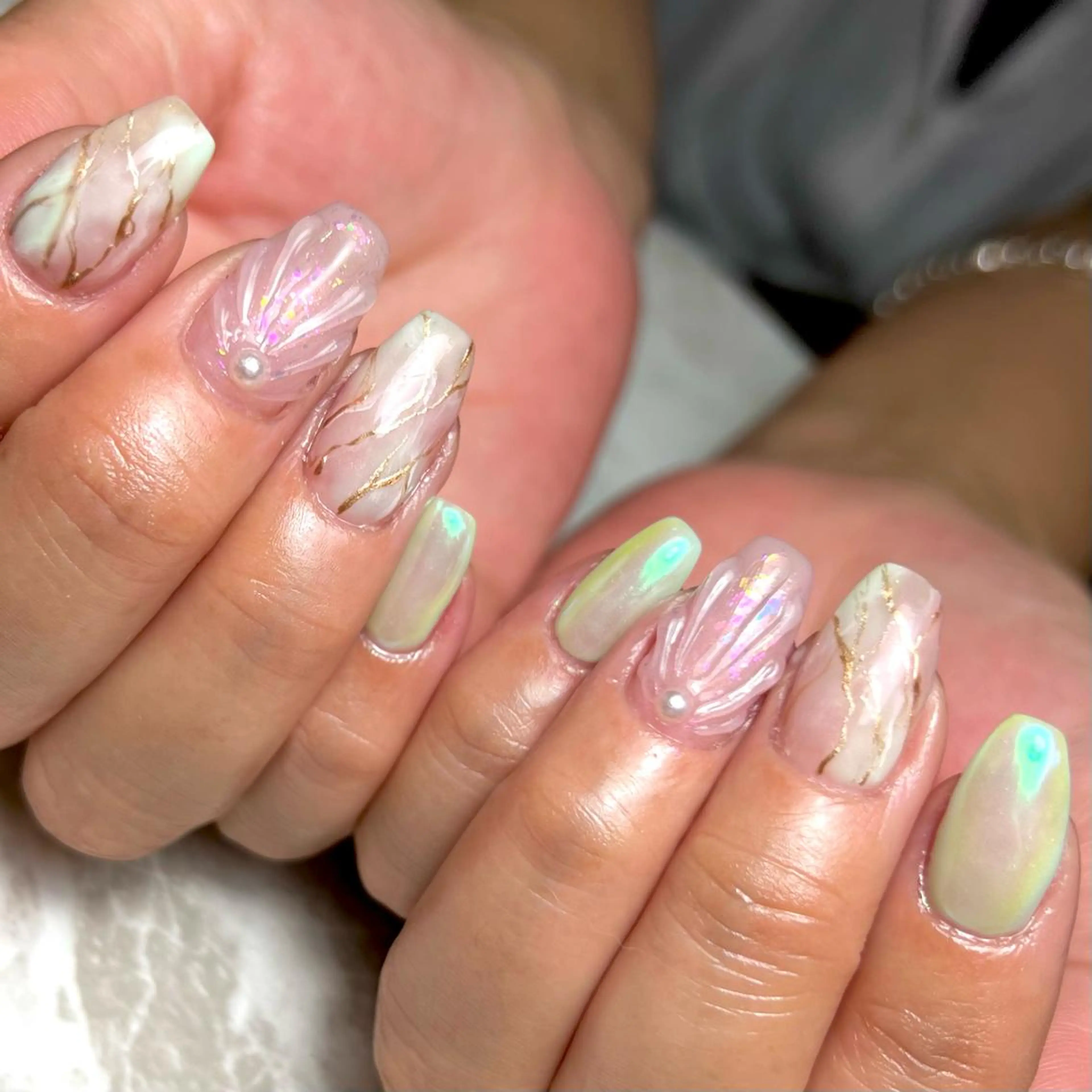 ネイル 藤崎 恵梨香のネイルデザイン