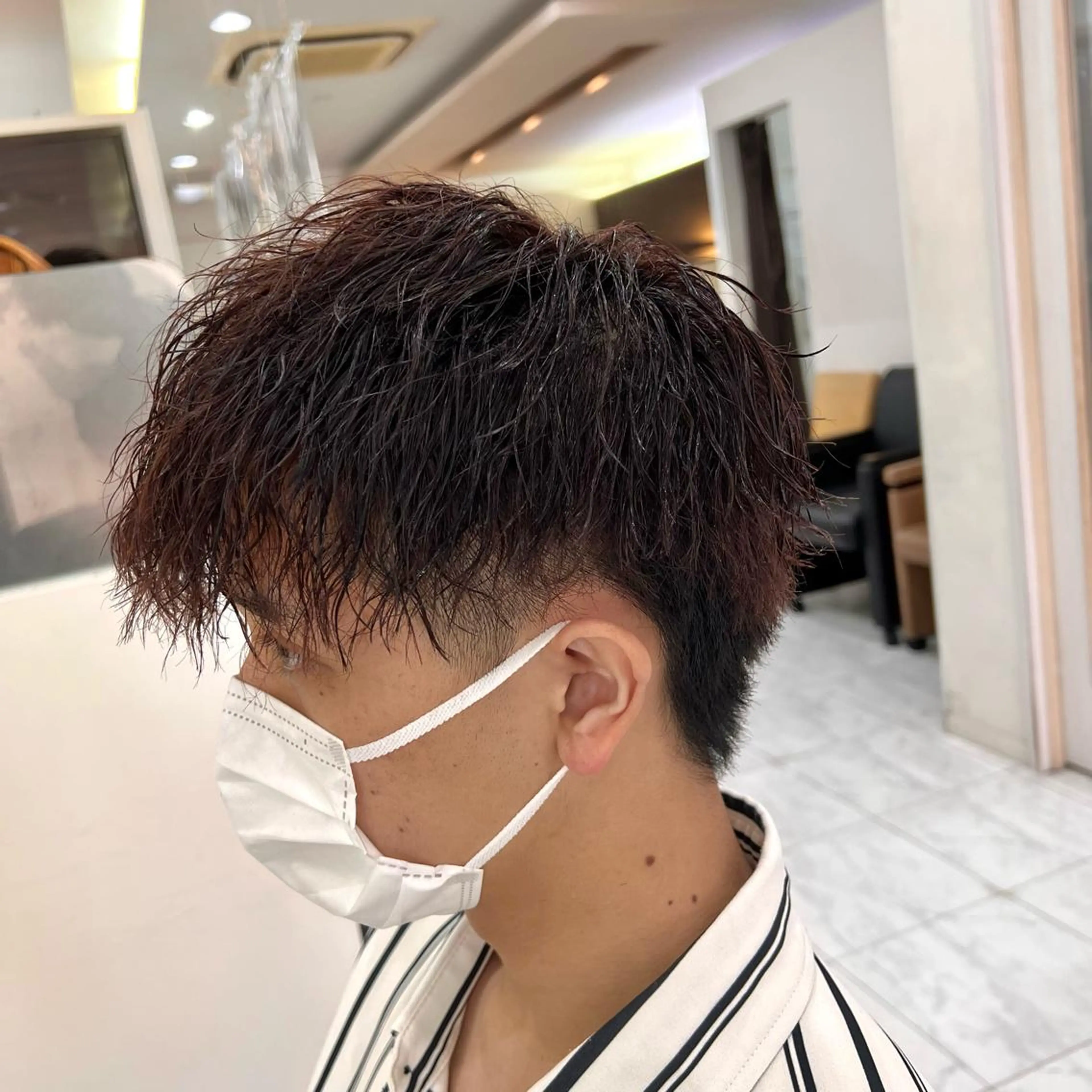 パーマ メンズ アグヘアーシータ所属・🤩メンズカット/ パーマ山本🤩のヘアスタイル