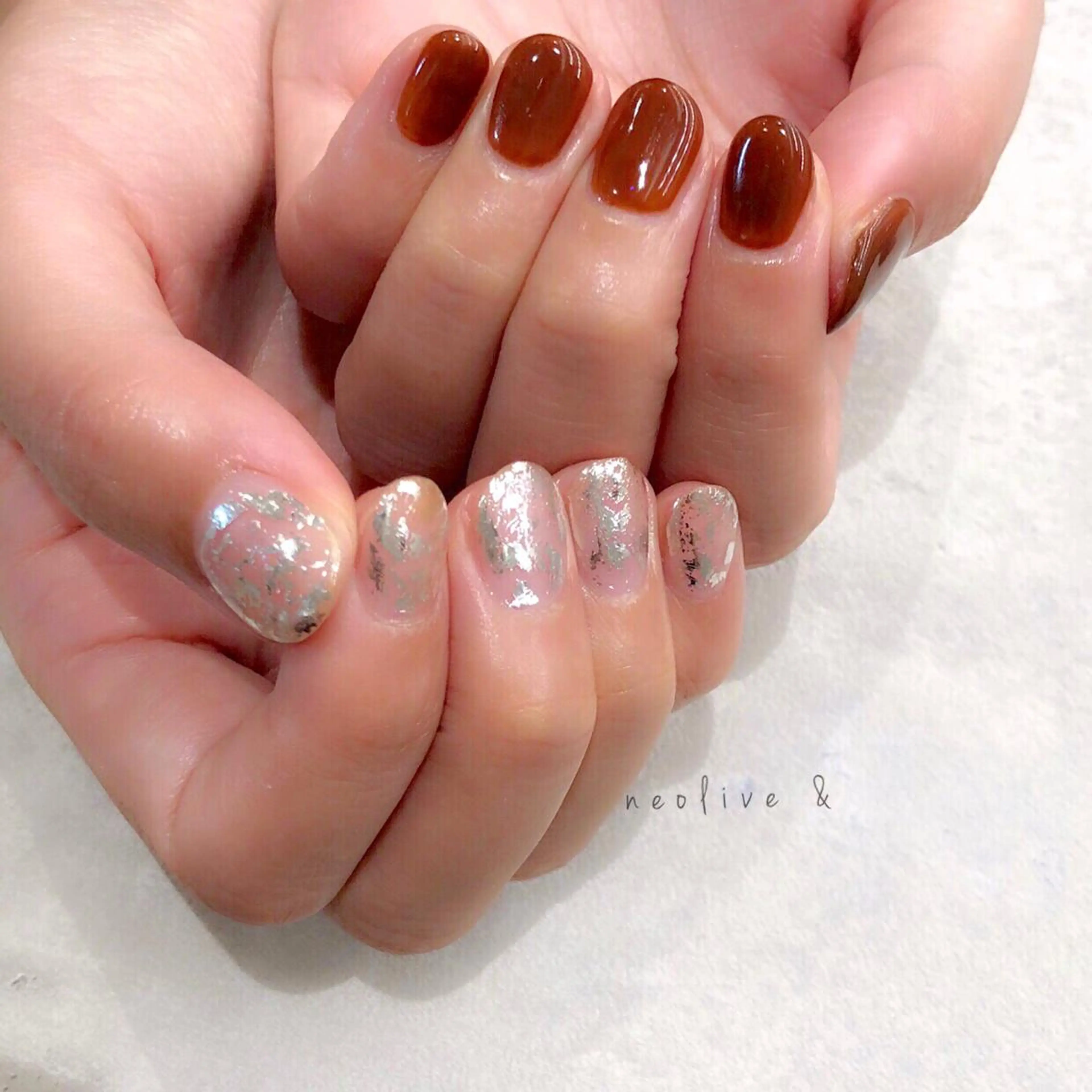 ネイル ハンドネイル Yuriko Omi パラジェル/渋谷のネイルデザイン