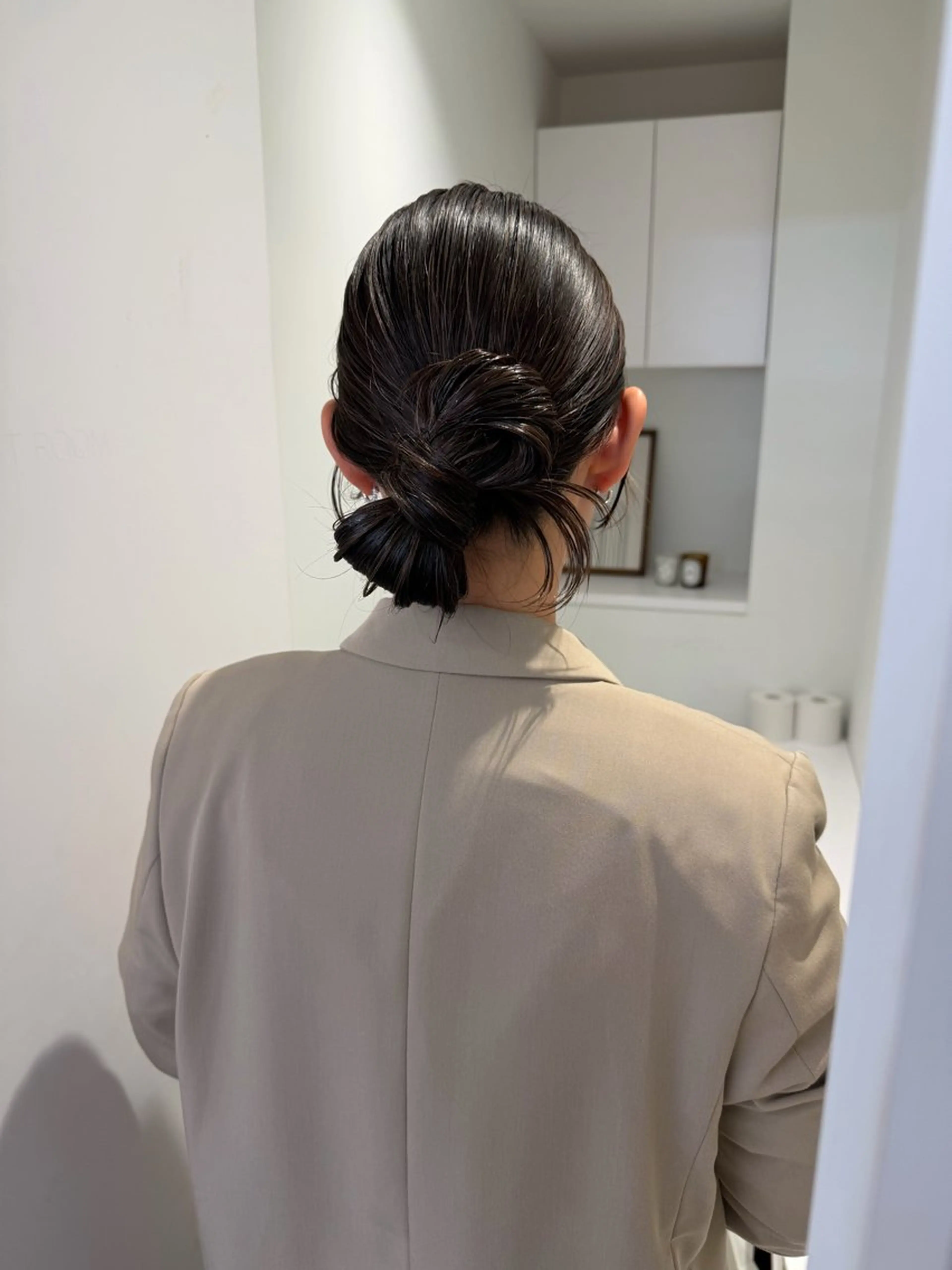 ヘアアレンジ ヘアセット アレンジ/ブラウン カラー HARU🕯のヘアスタイル