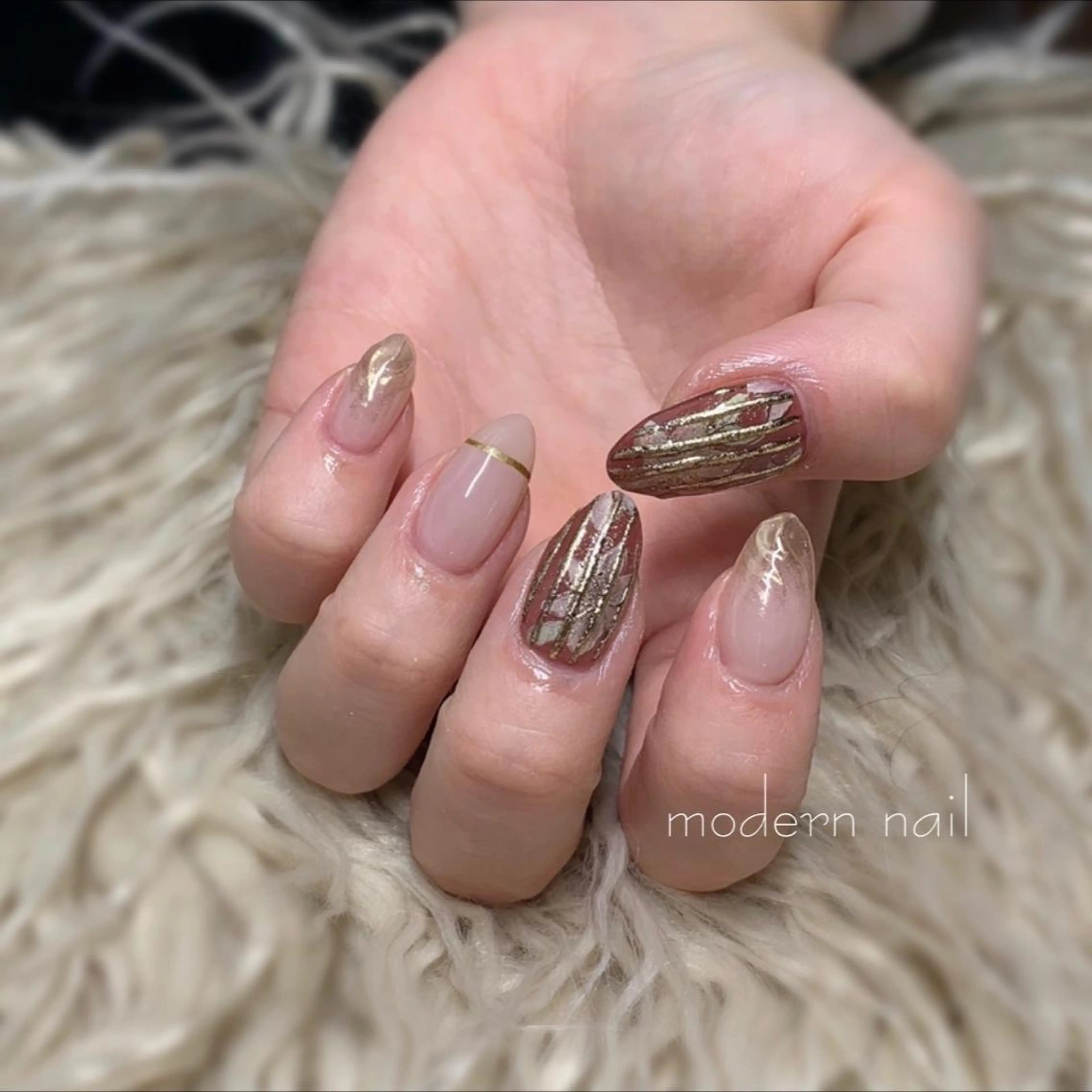 ネイル 小川 玲奈のネイルデザイン