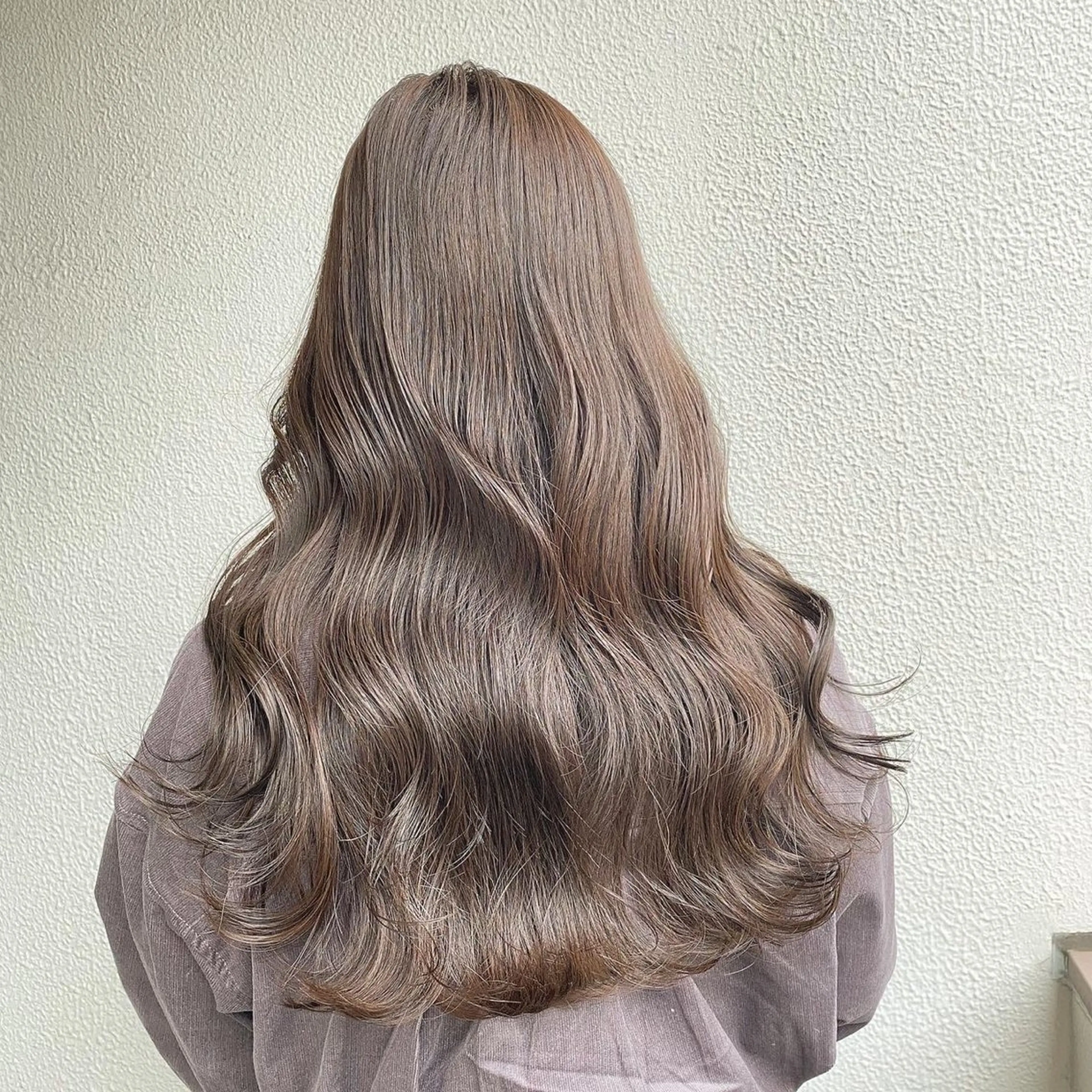 ロング カラー ブリーチ ダブルカラー ブリーチなしカラー 🥣大人っぽ韓国 スタイル🥣アヤノのヘアスタイル