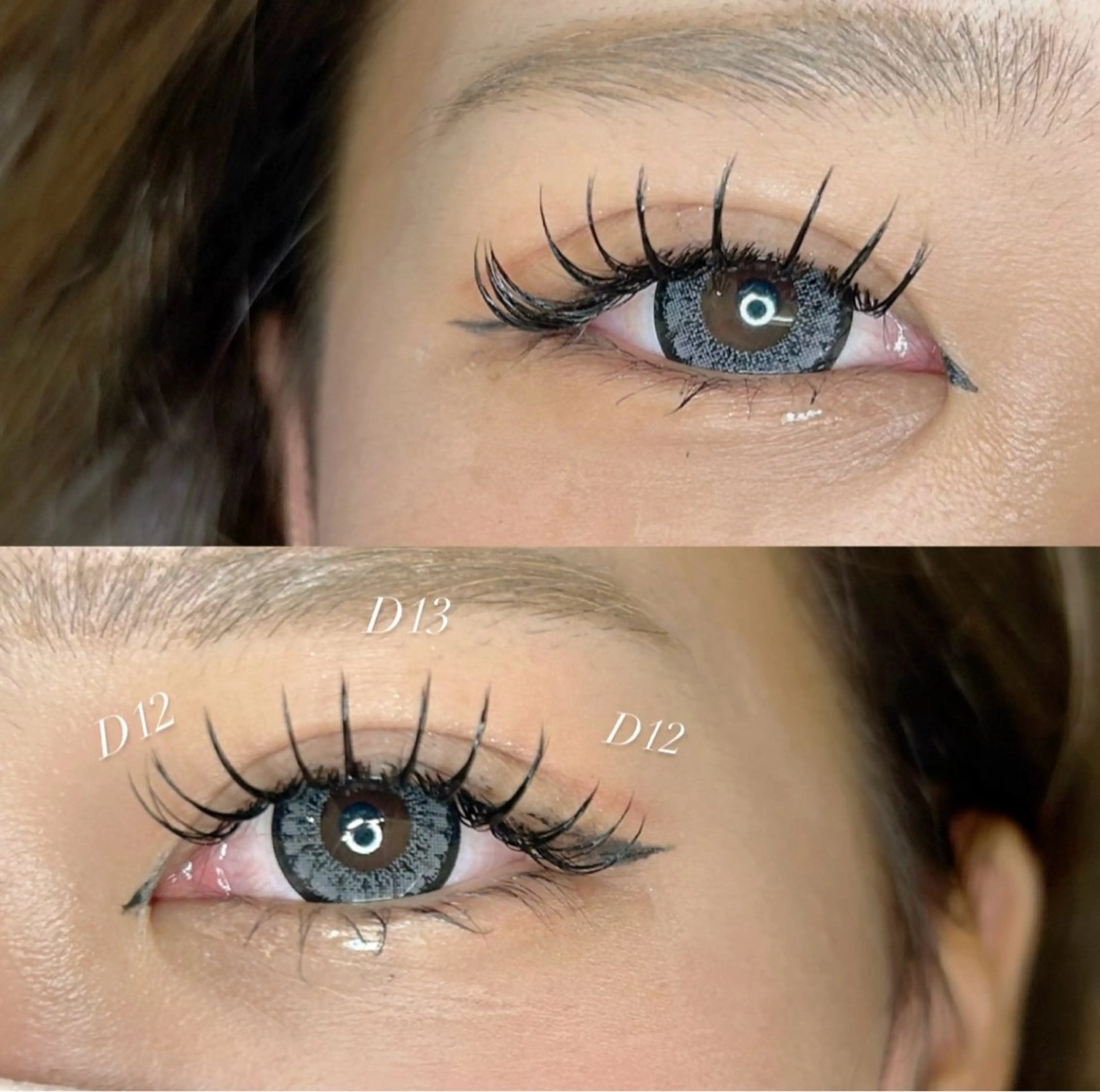 マツエク・マツパ 付け放題 Dカール マツエク luana sayakaのマツエク・マツパデザイン