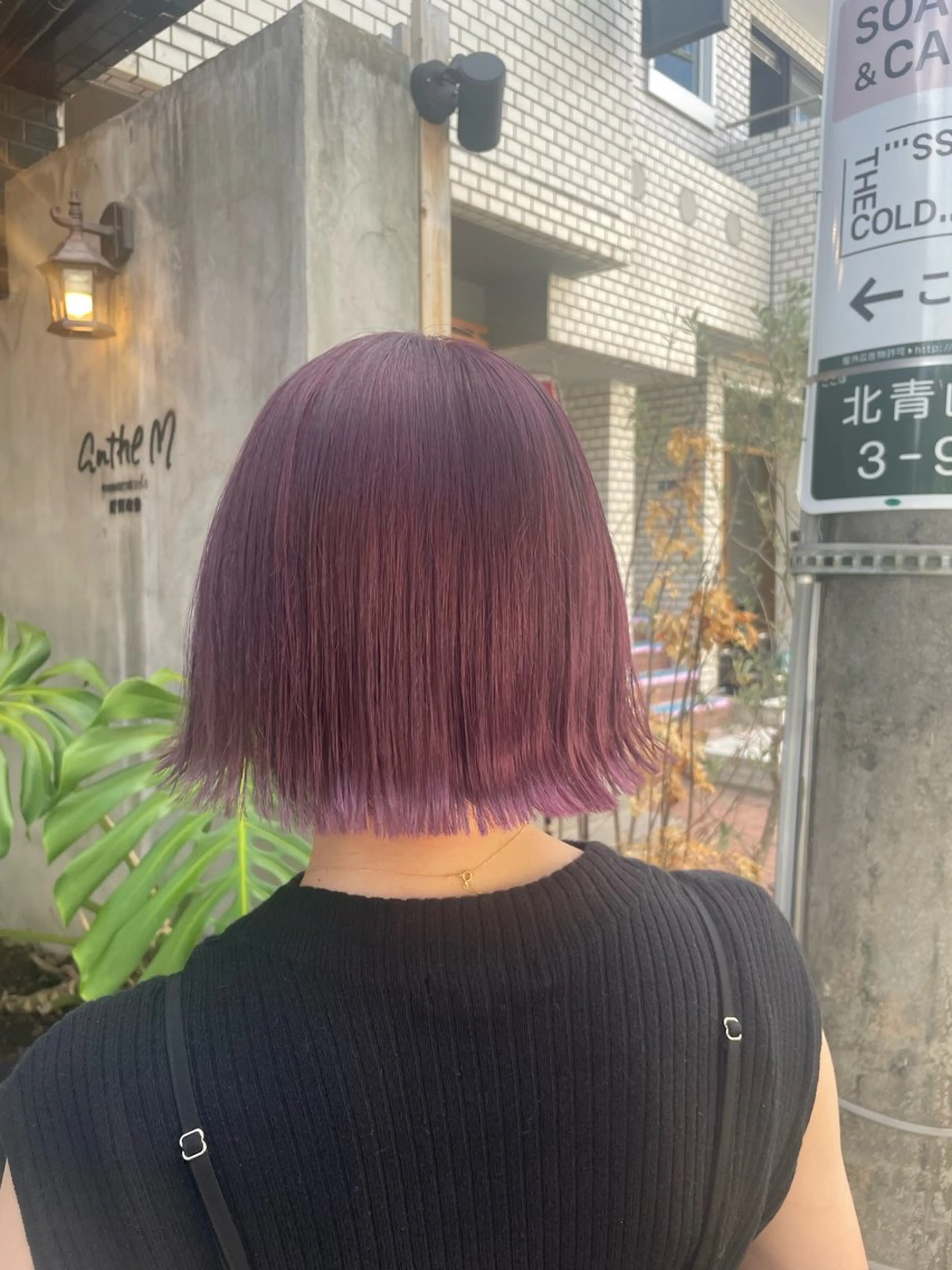 ミディアム カラー カット ヘアカラー トリートメント 🦄垢抜けボブ特化× 暖色カラー未来🦄のヘアスタイル