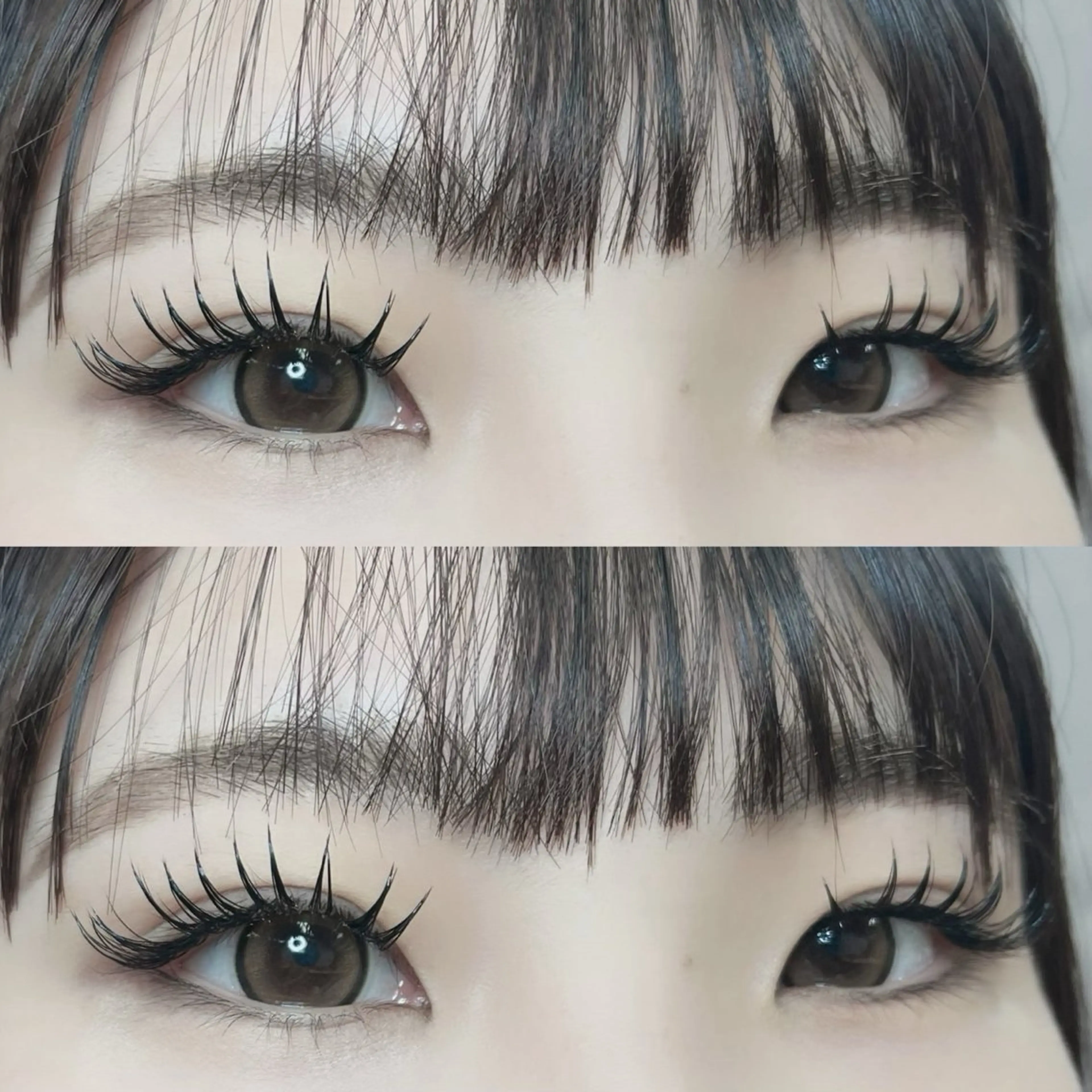 マツエク・マツパ eyelash salon f 守口市駅店 パリジェンヌ・フラットラッシュ【フランク】所属・野山 桃花のマツエク・マツパデザイン