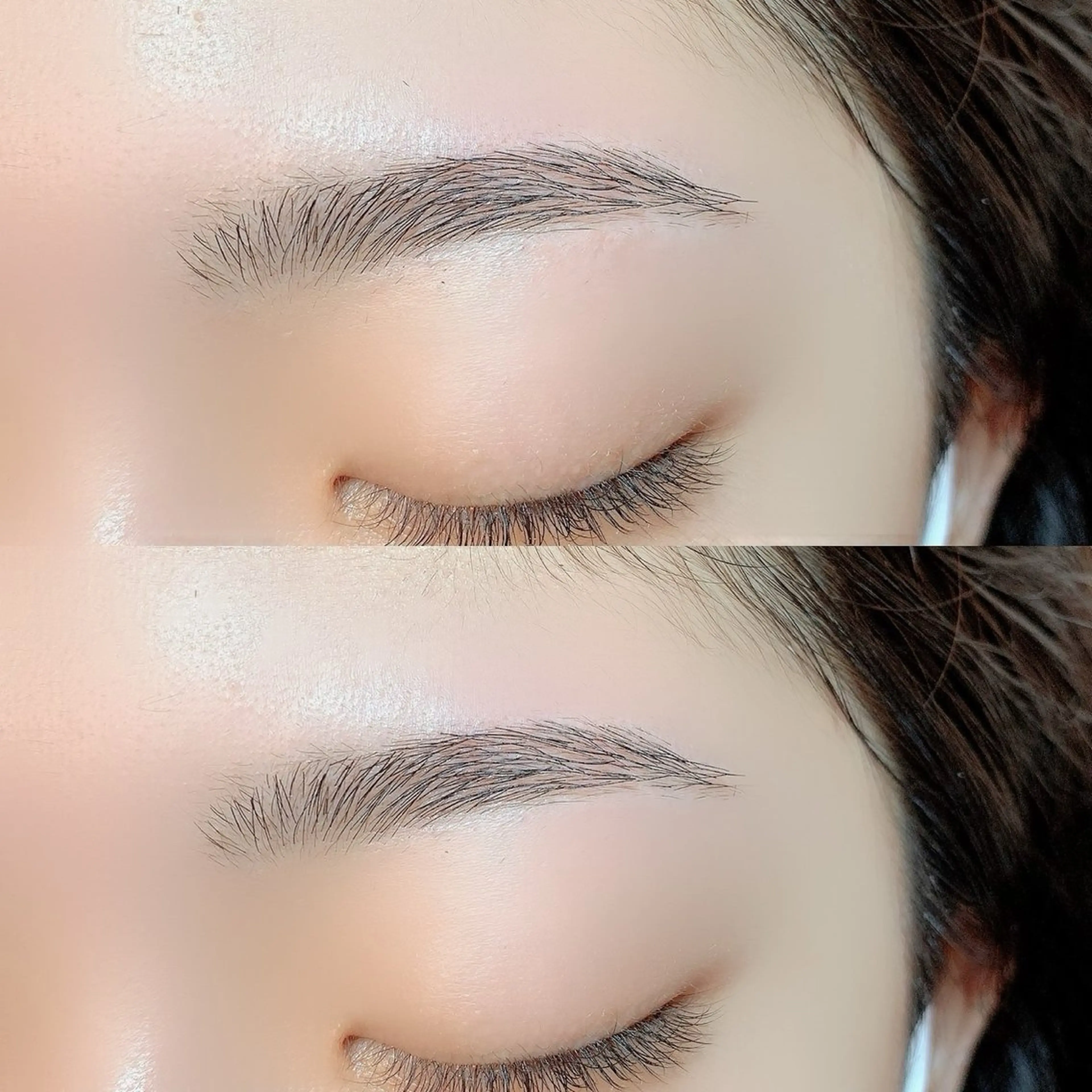 🔸眉毛ワックススタイリングの写真