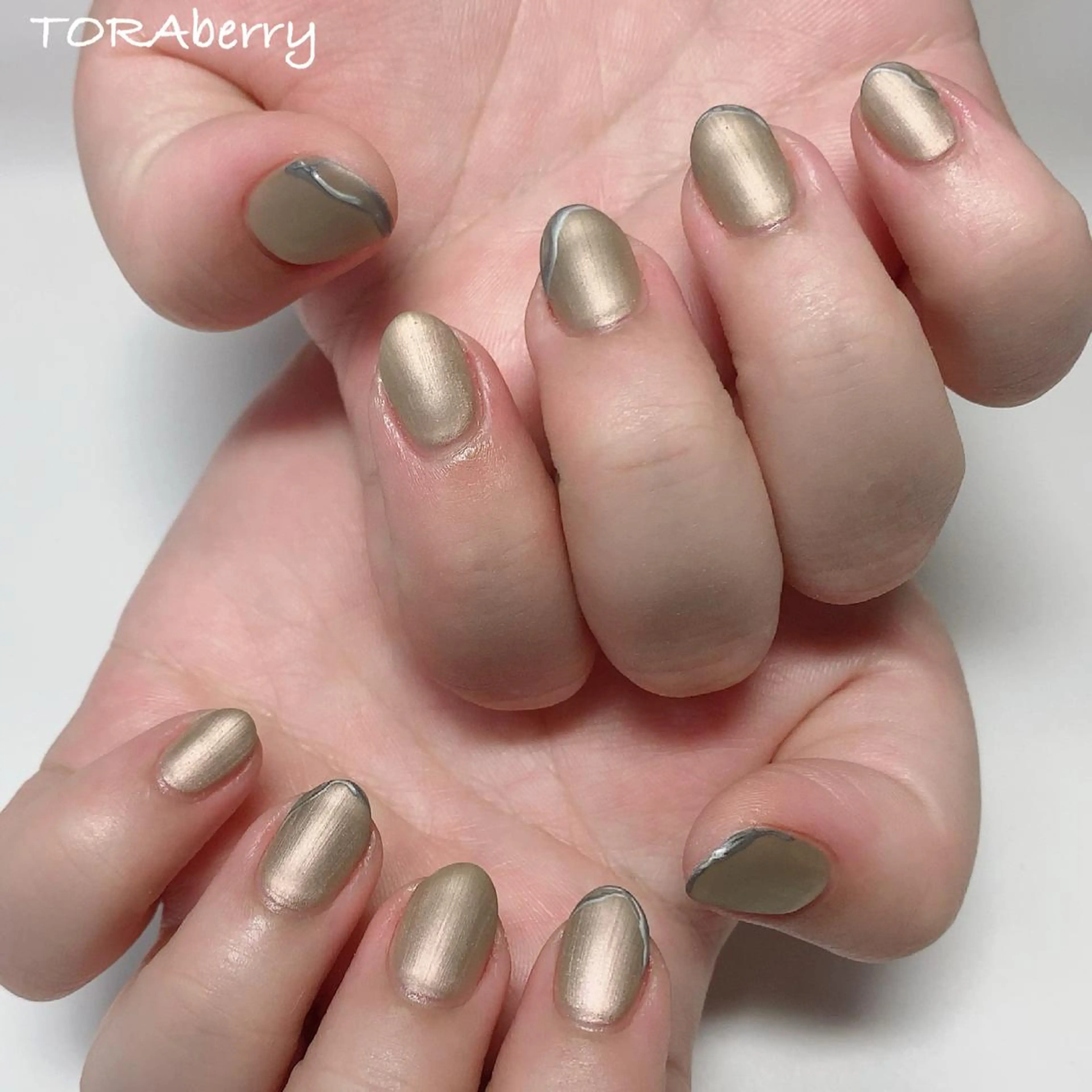 ネイル マットネイル ハンドネイル ネイリスト なつみのネイルデザイン