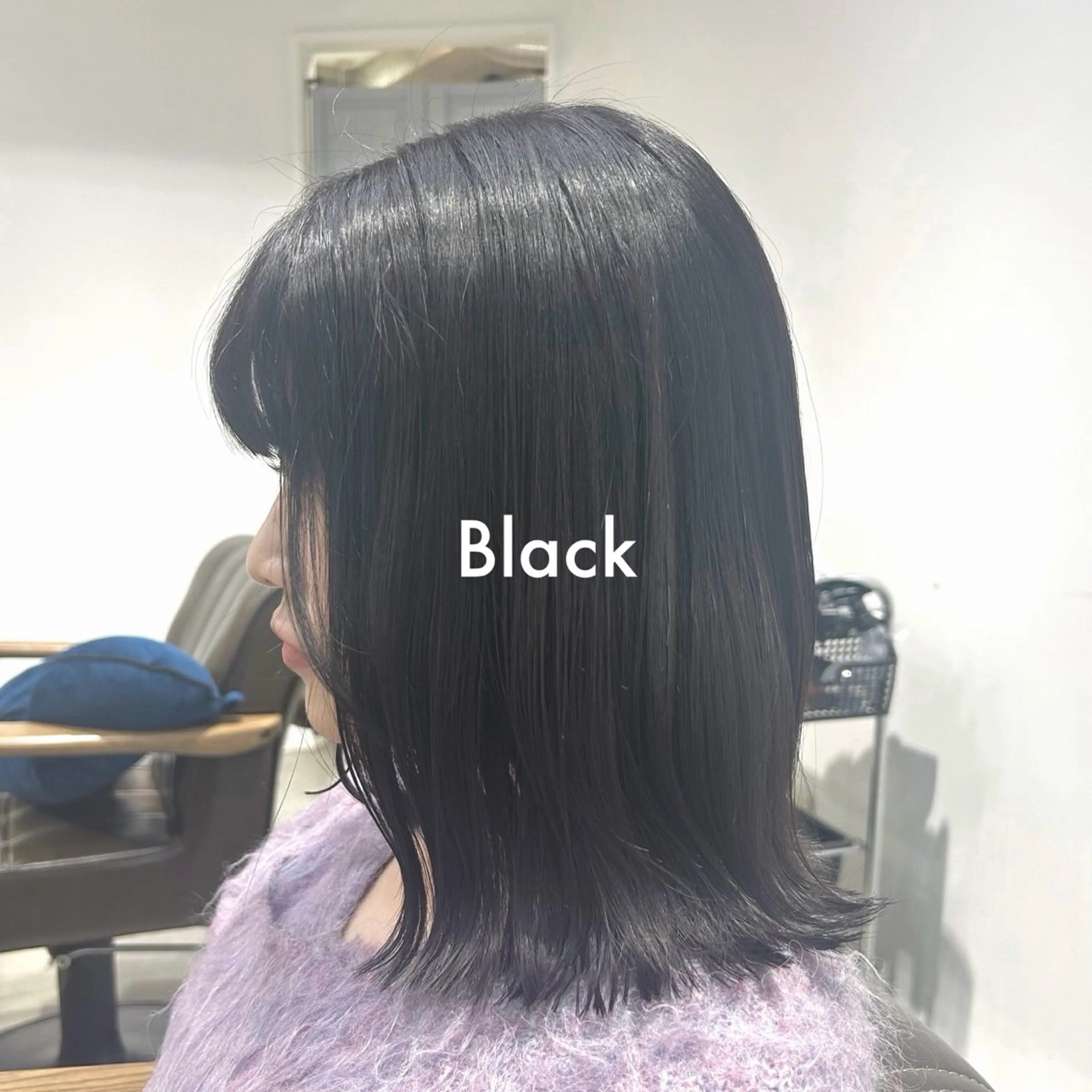 ミディアム カット ヘアカラー トリートメント Eri 🌿透明感・艶カラーのヘアスタイル