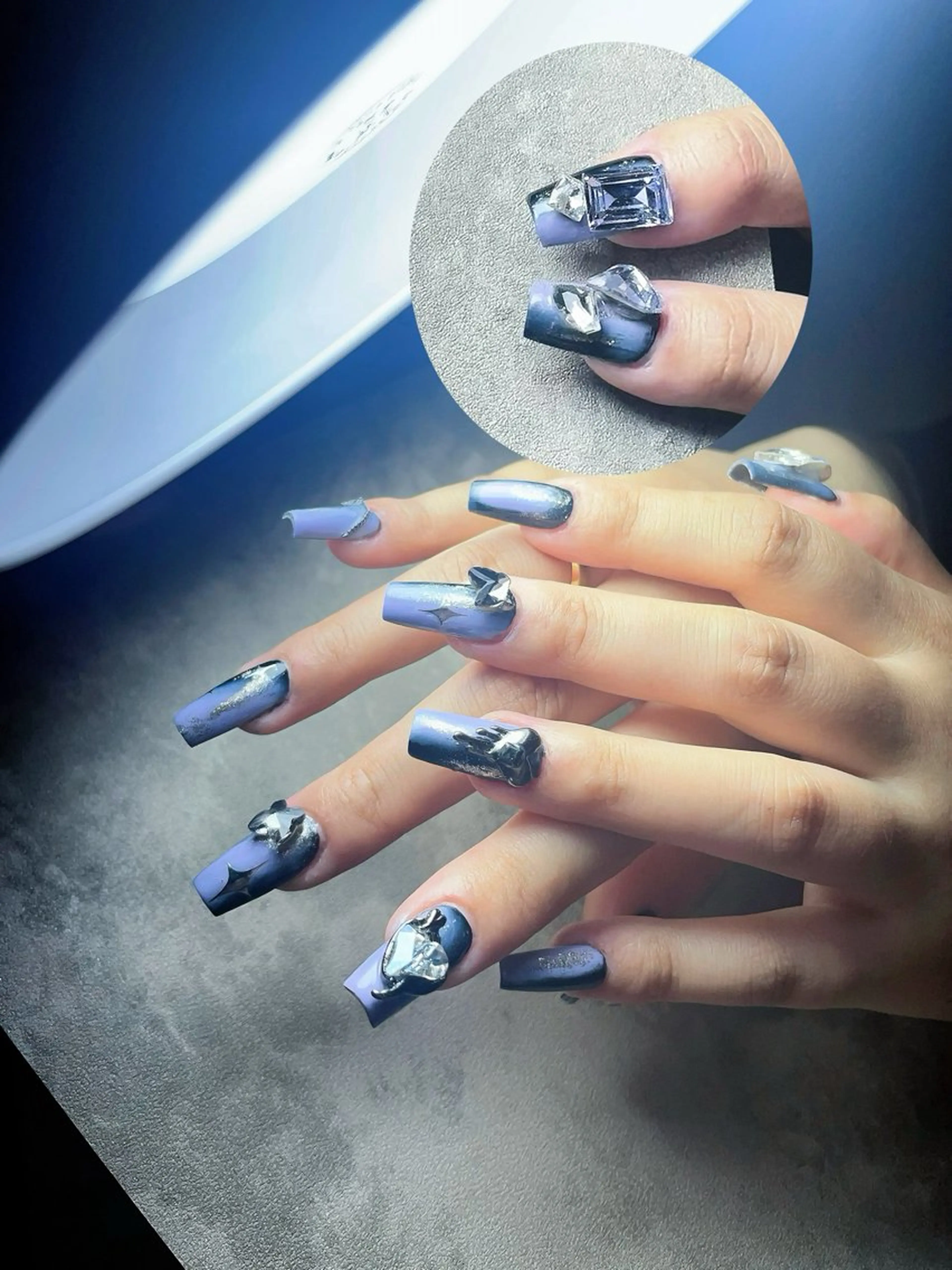 ネイル ハンドネイル LI XINLUのネイルデザイン