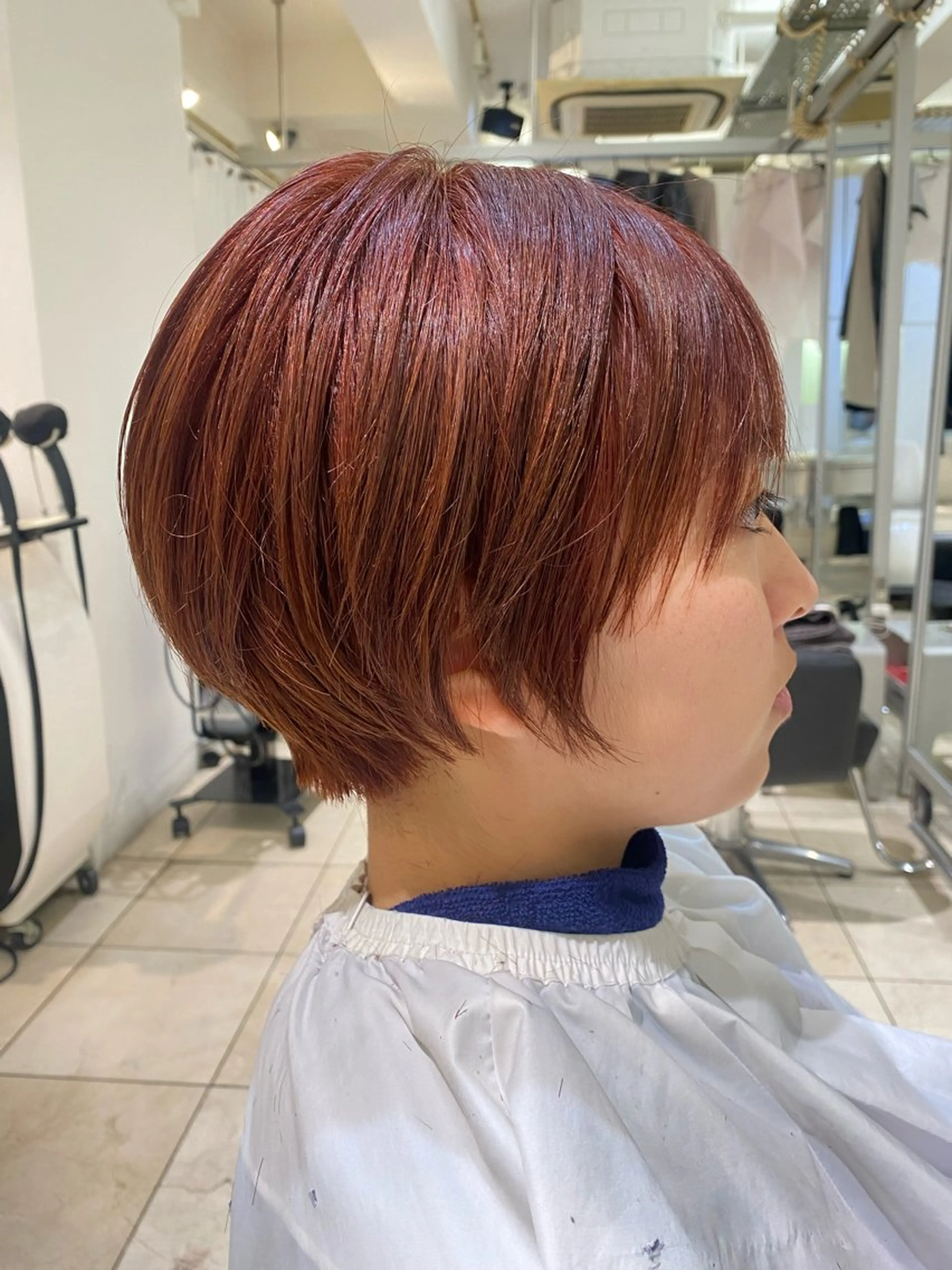 ショート 丸みショート ショートヘア 小顔カット FACE-T所属・ボブカット/ パーマARAI🫧のヘアスタイル