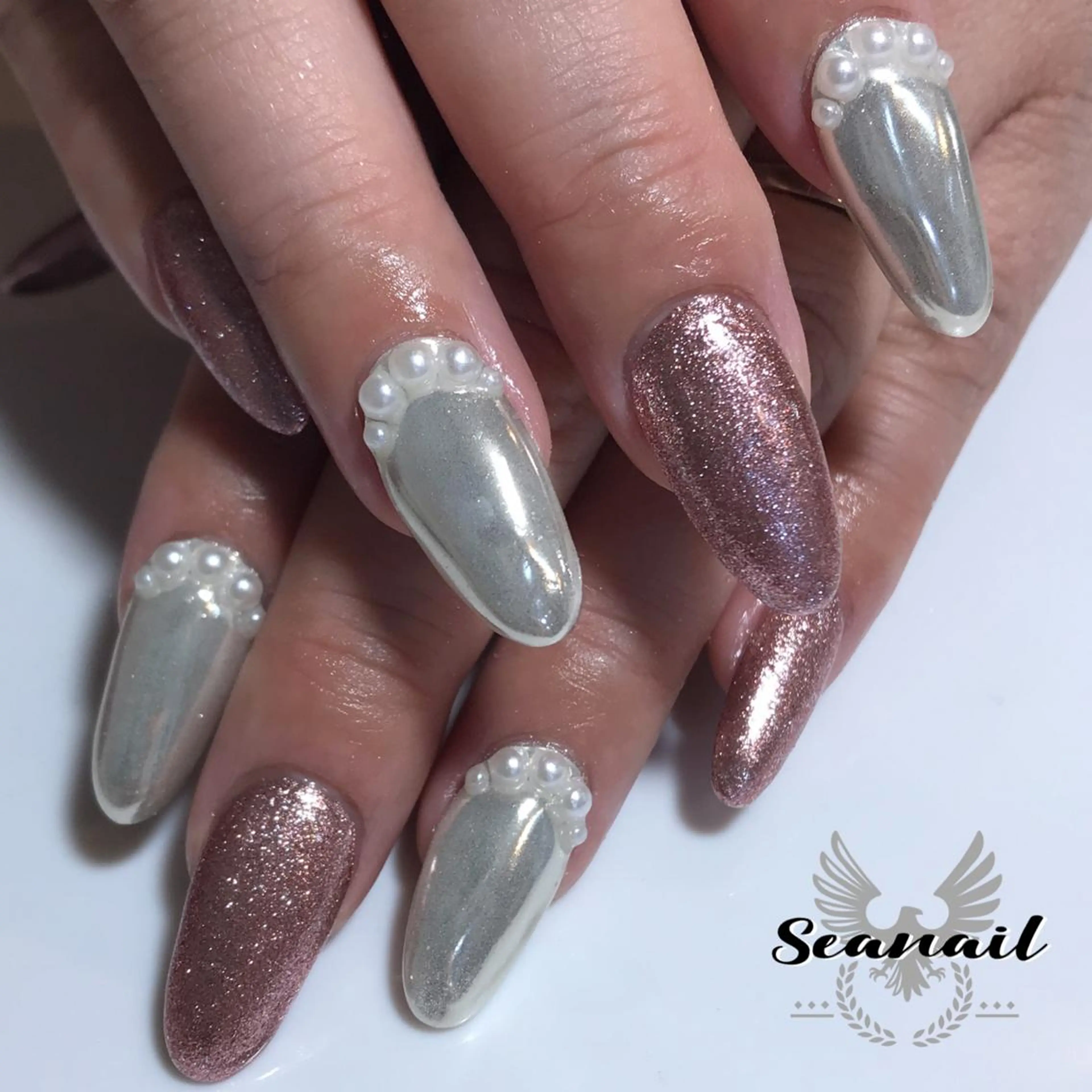 ネイル 小尾 栞のネイルデザイン