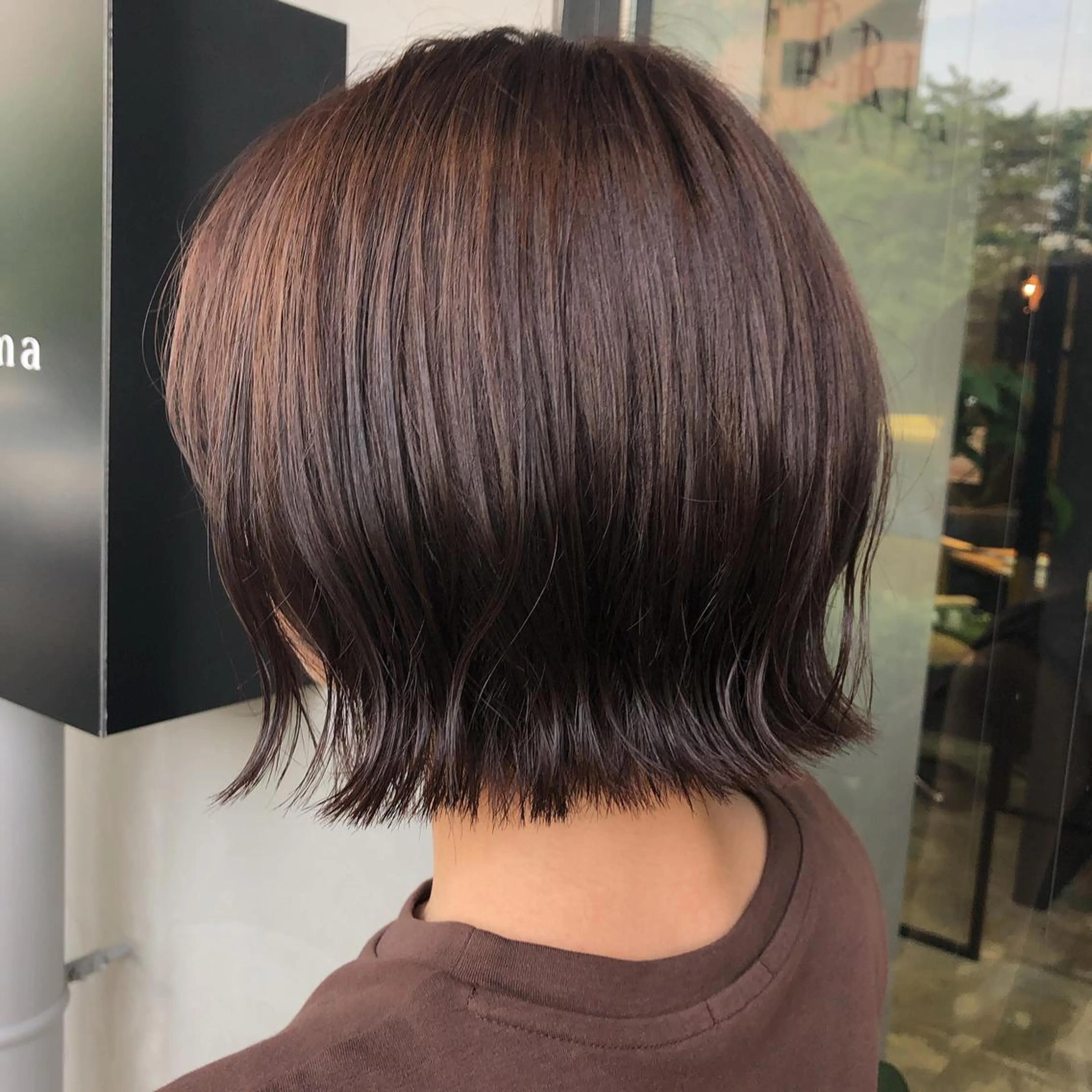 ショート カラー イルミナカラー ピンクカラー akane .のヘアスタイル