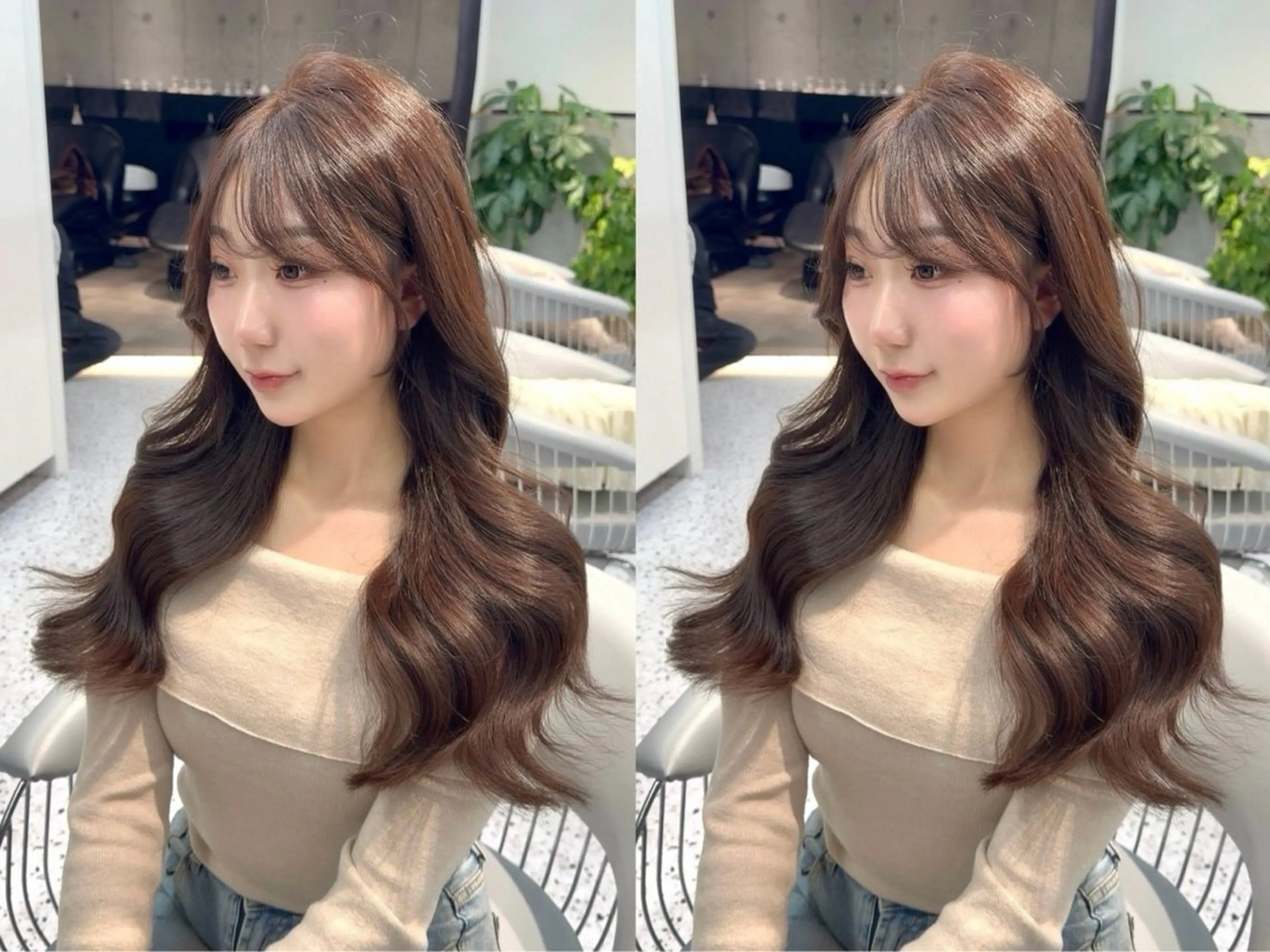 ロング カット ヘアカラー 🎀透明感カラー shizuka🎀のヘアスタイル