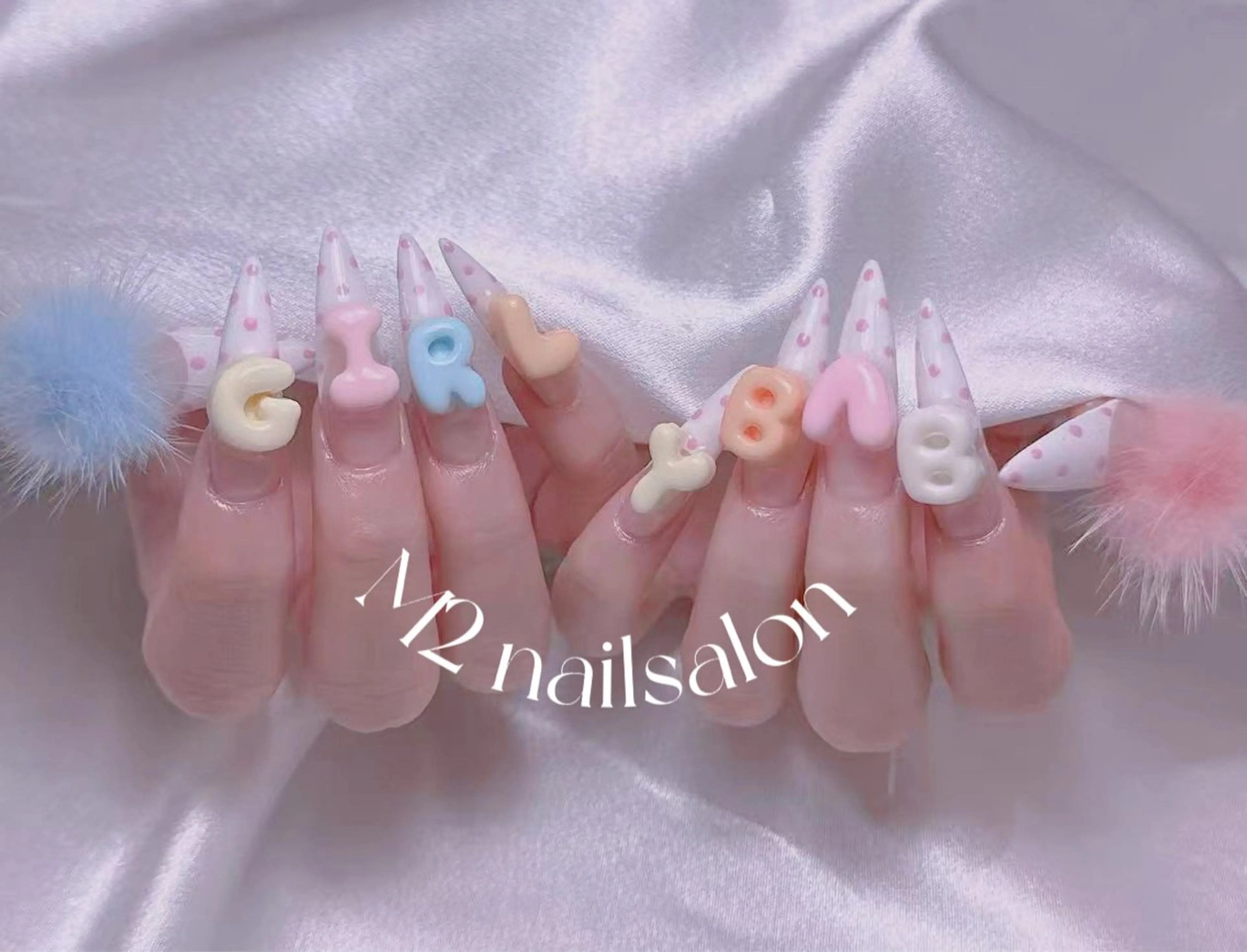 ネイル 長さだし専門店 M2　rikaのネイルデザイン