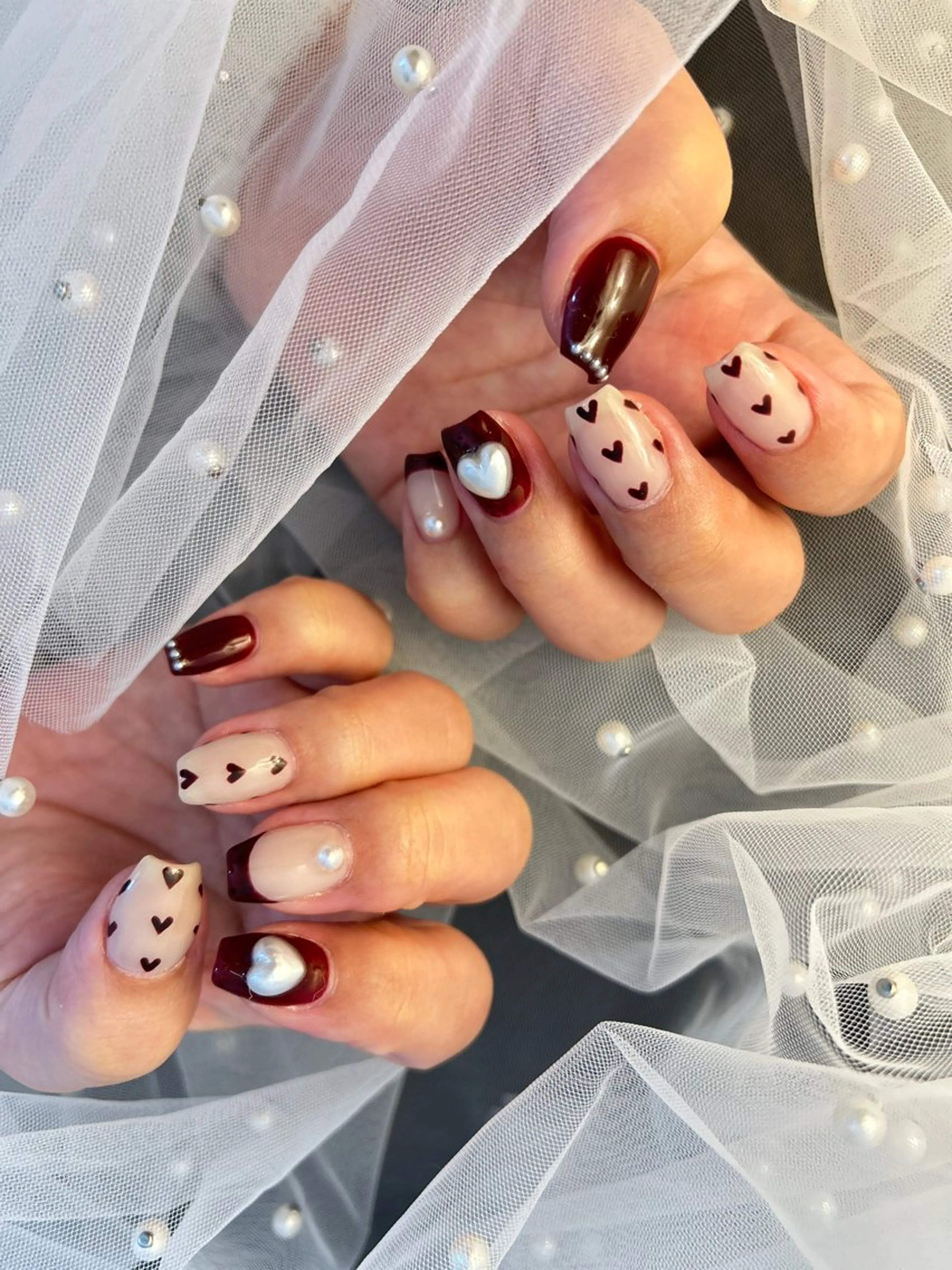 ネイル ハンドネイル フットネイル ✴︎ Delightのネイルデザイン