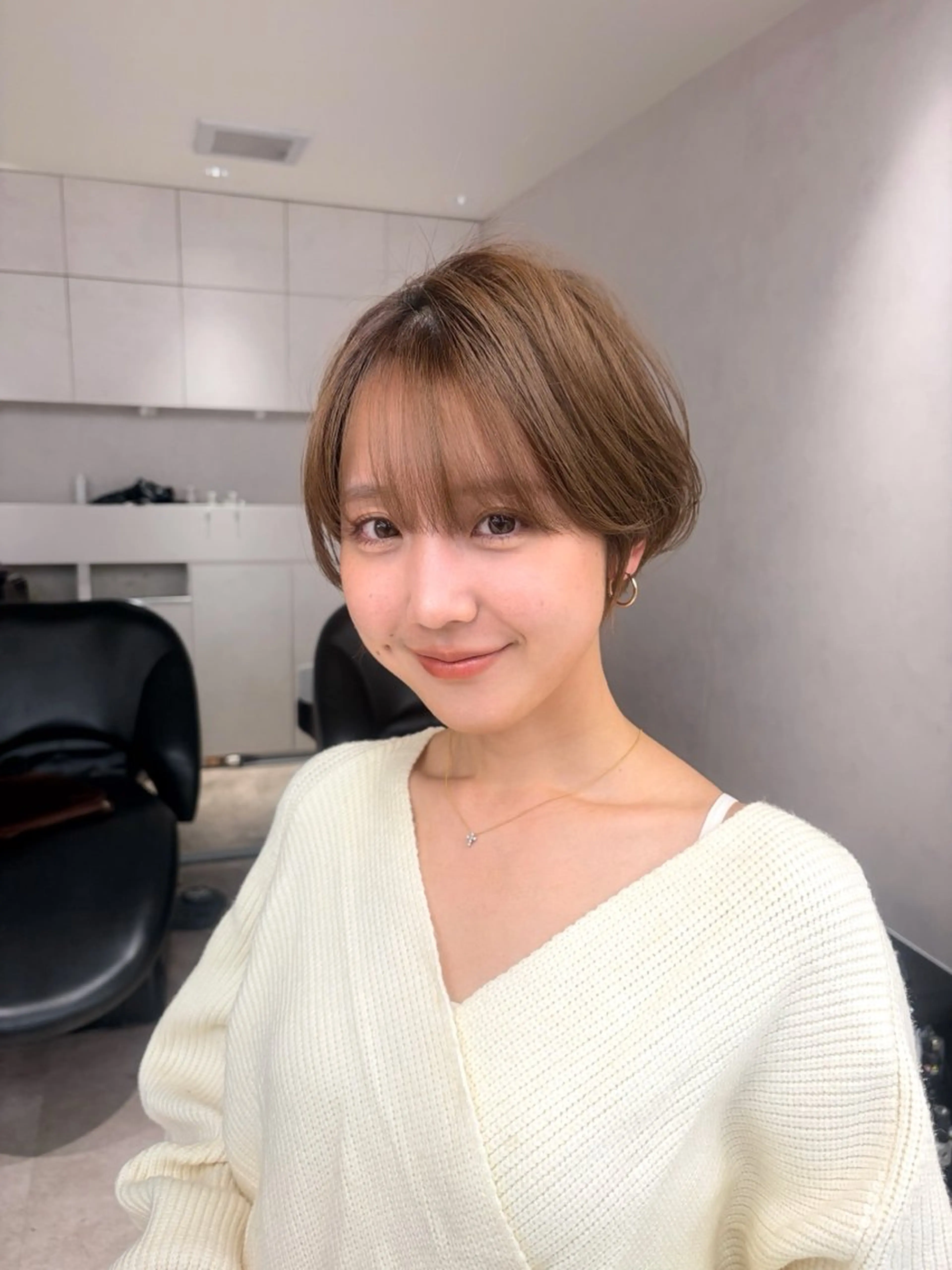 ショート Londsoleil所属・髪質改善×顔周り× レイヤー/Jiroのヘアスタイル